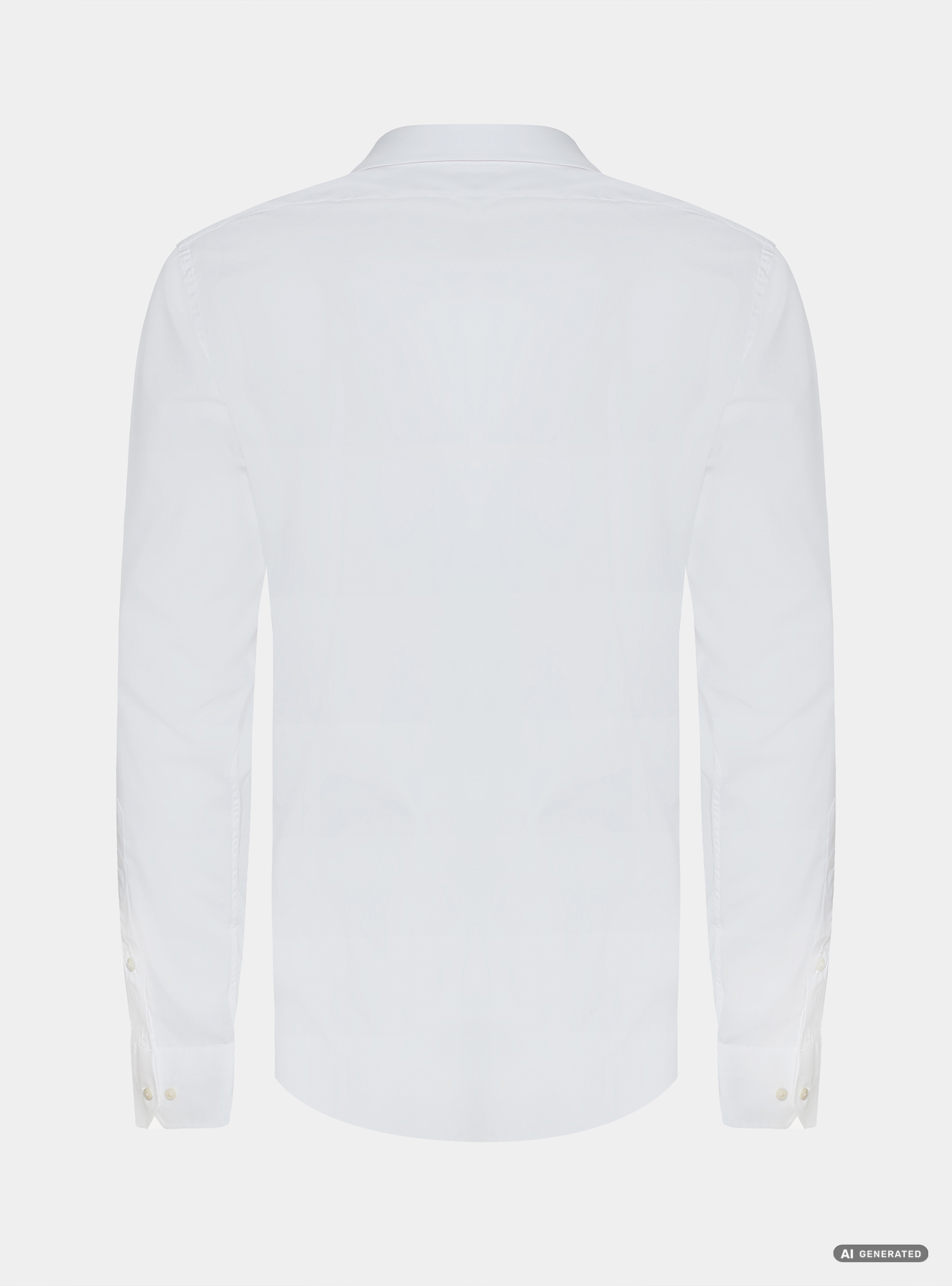 Camiseta c&oacute;moda de popel&iacute;n de algod&oacute;n, BLANCO