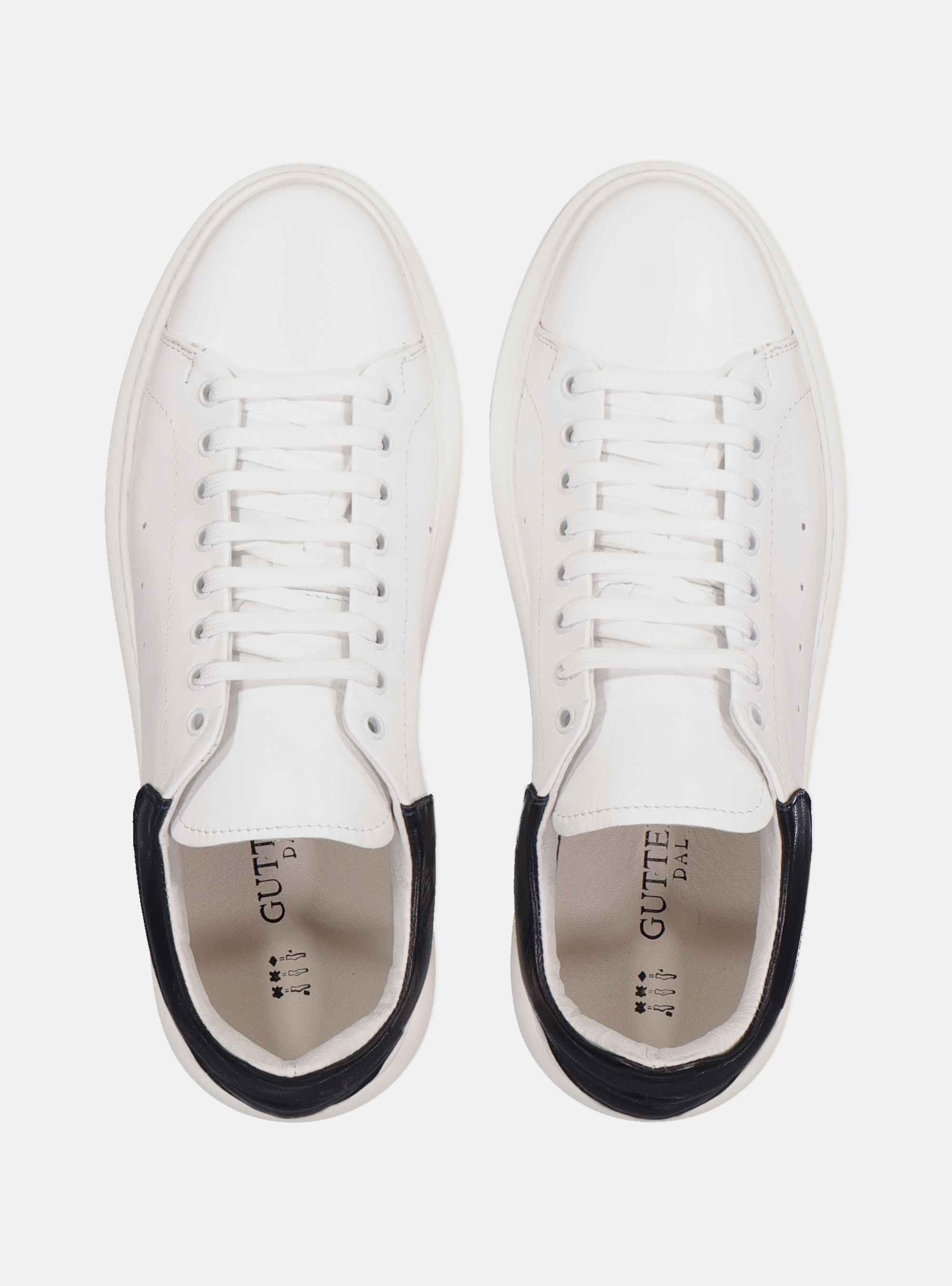 Sneakers in pelle, WHITE 001C