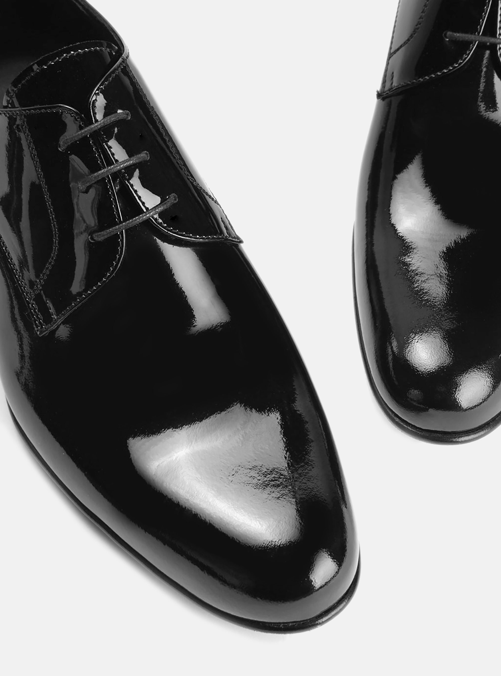 ZAPATO BRILLANTES DE ESMOQUIN, NEGRO
