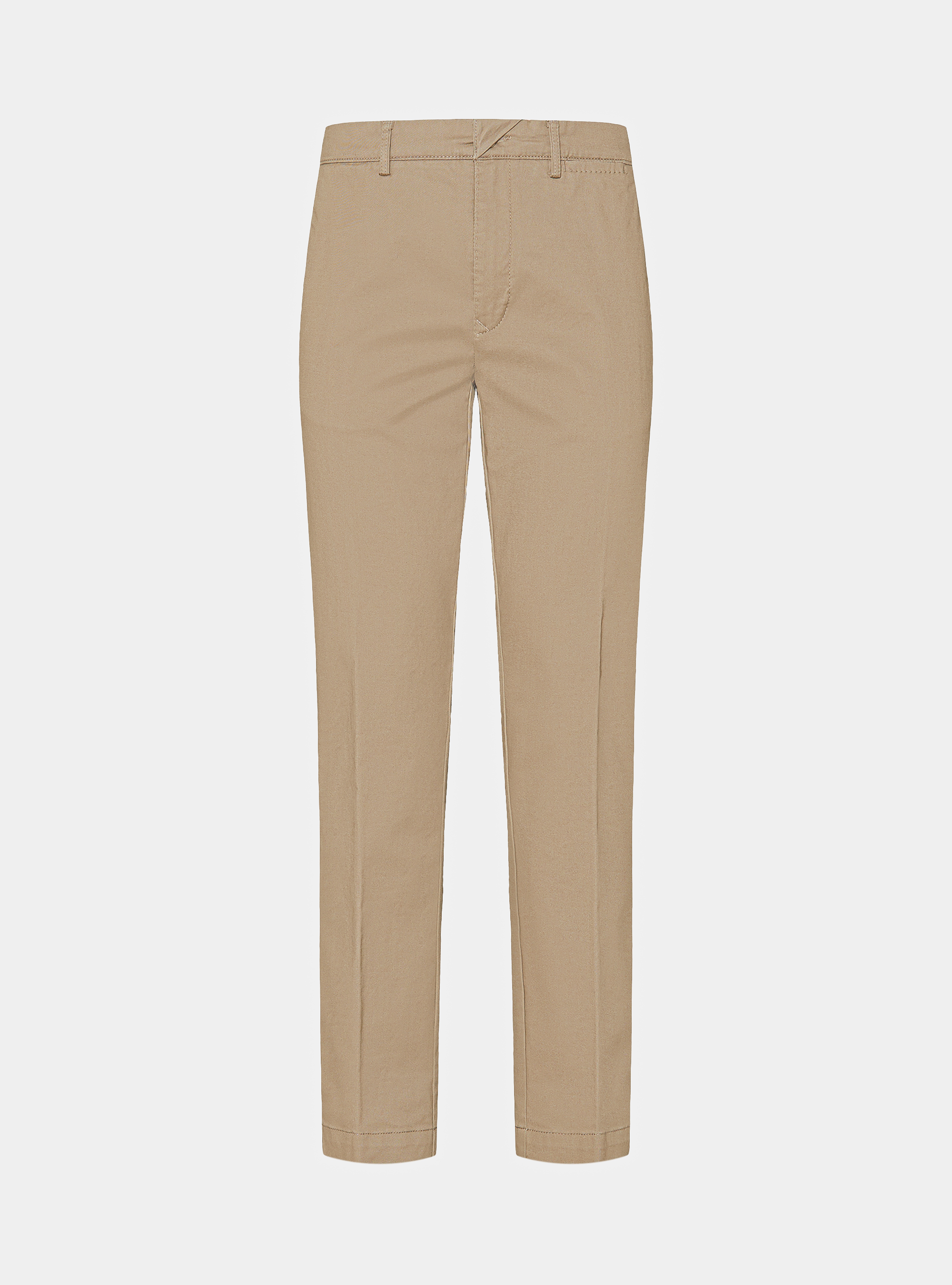 Stretch-Twill Chino-Hose in schmaler Passform, FANGO 0569C