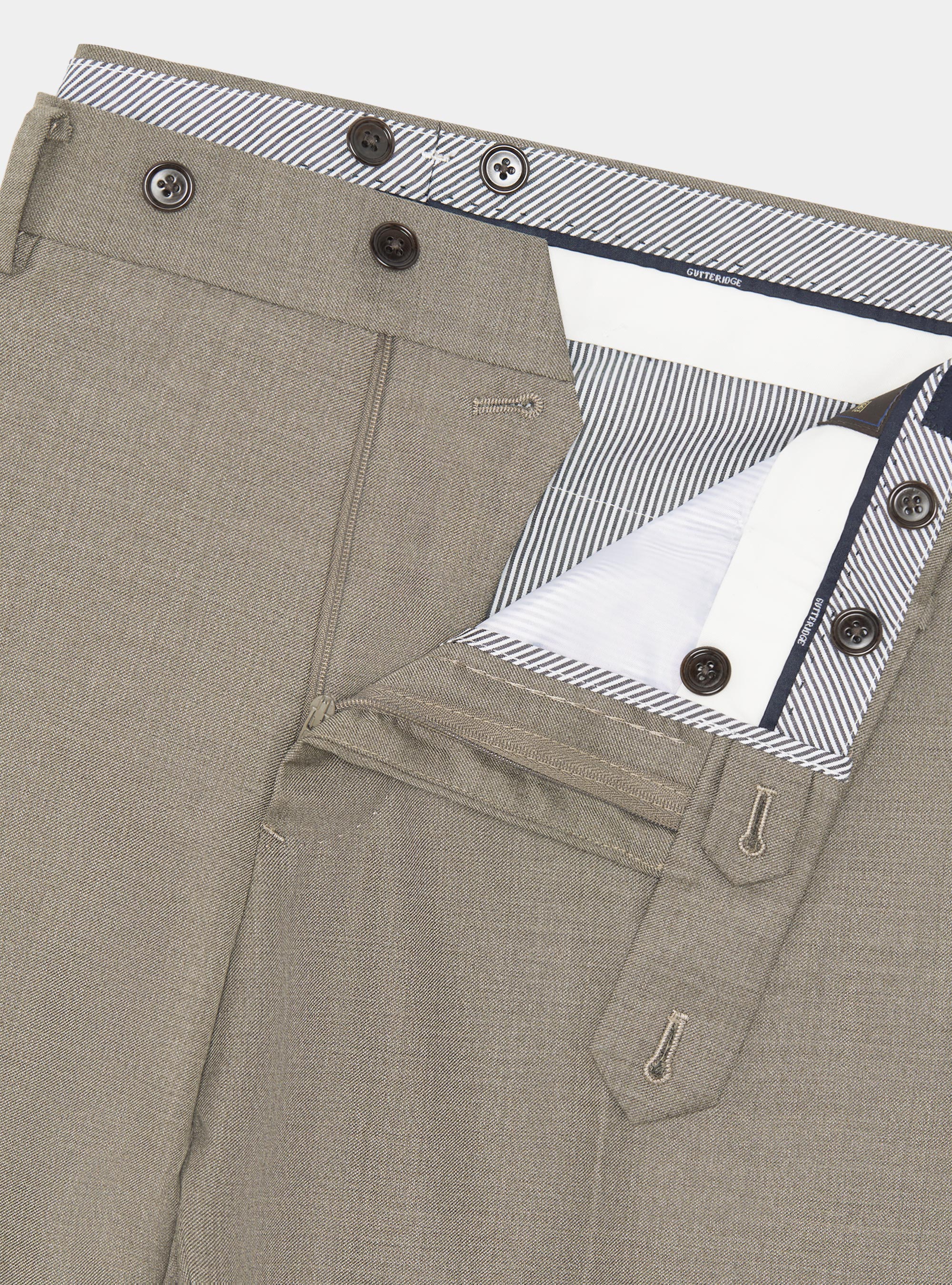 Pure wool suit trousers Vitale Barberis Canonico, SAND