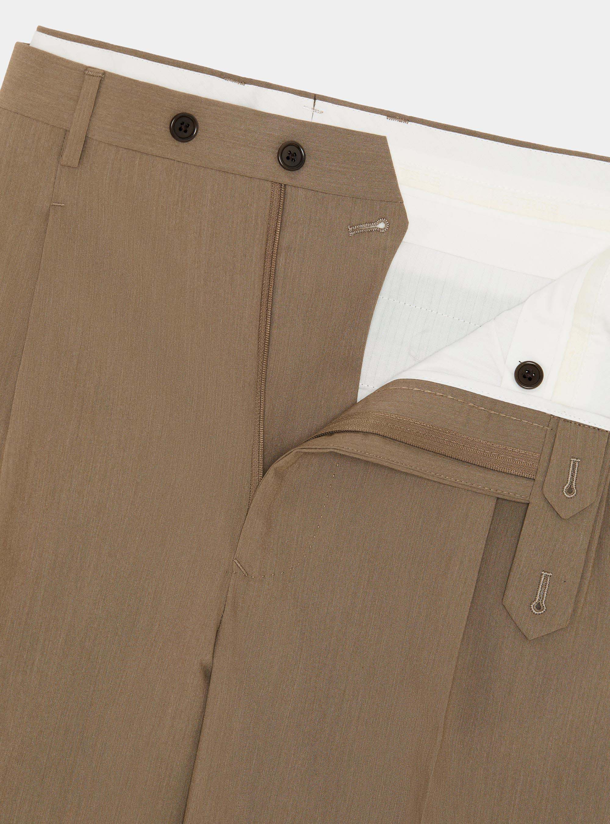 Klassische Hose mit Bundfalten, FANGO 0569C