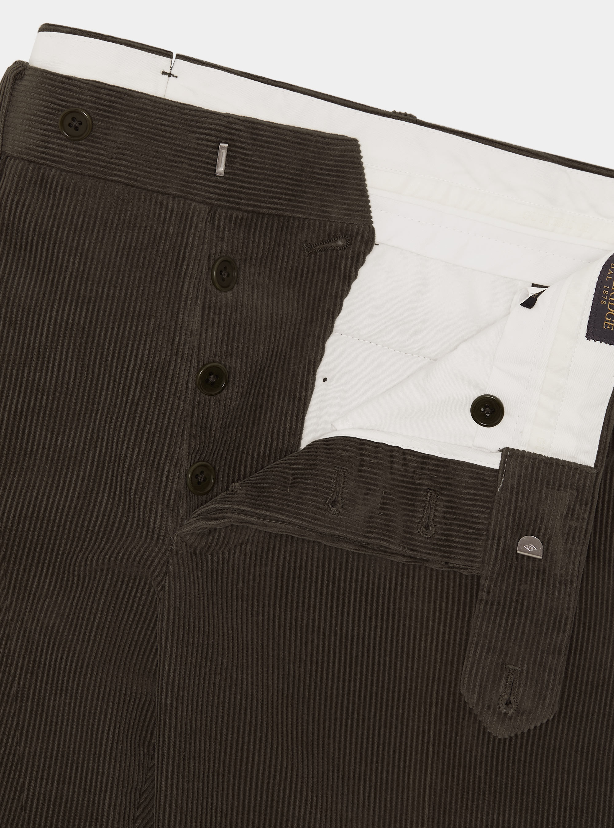 Samt-Hose, VERDE 0649C