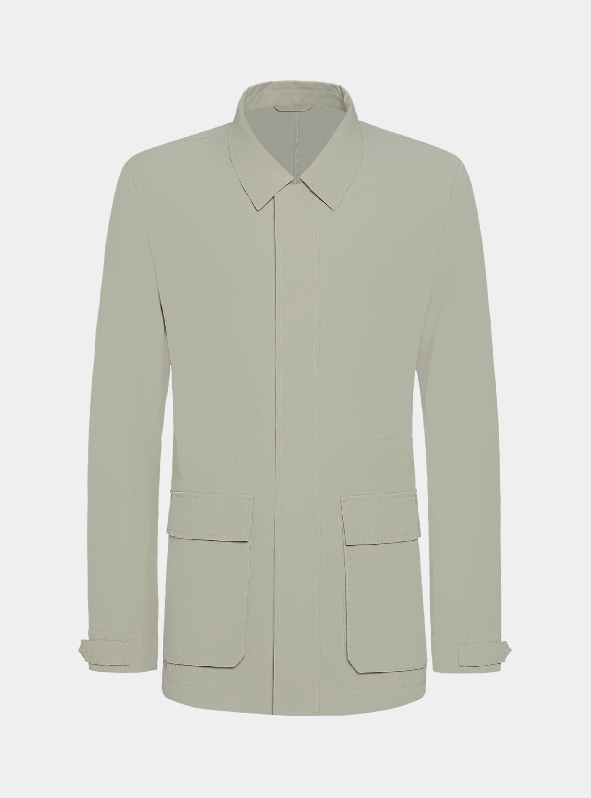 Field jacket in misto cotone nylon, SABBIA 0561C