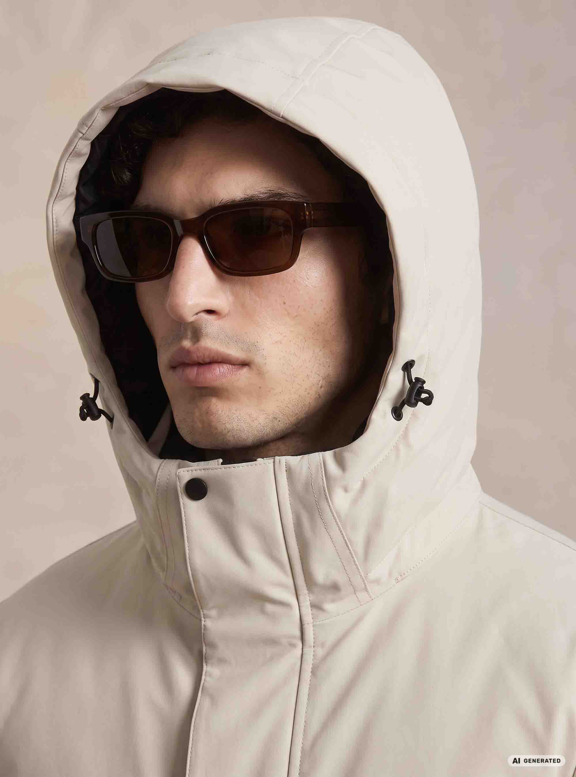 Veste de ski &agrave; capuche, CR&Atilde; ME