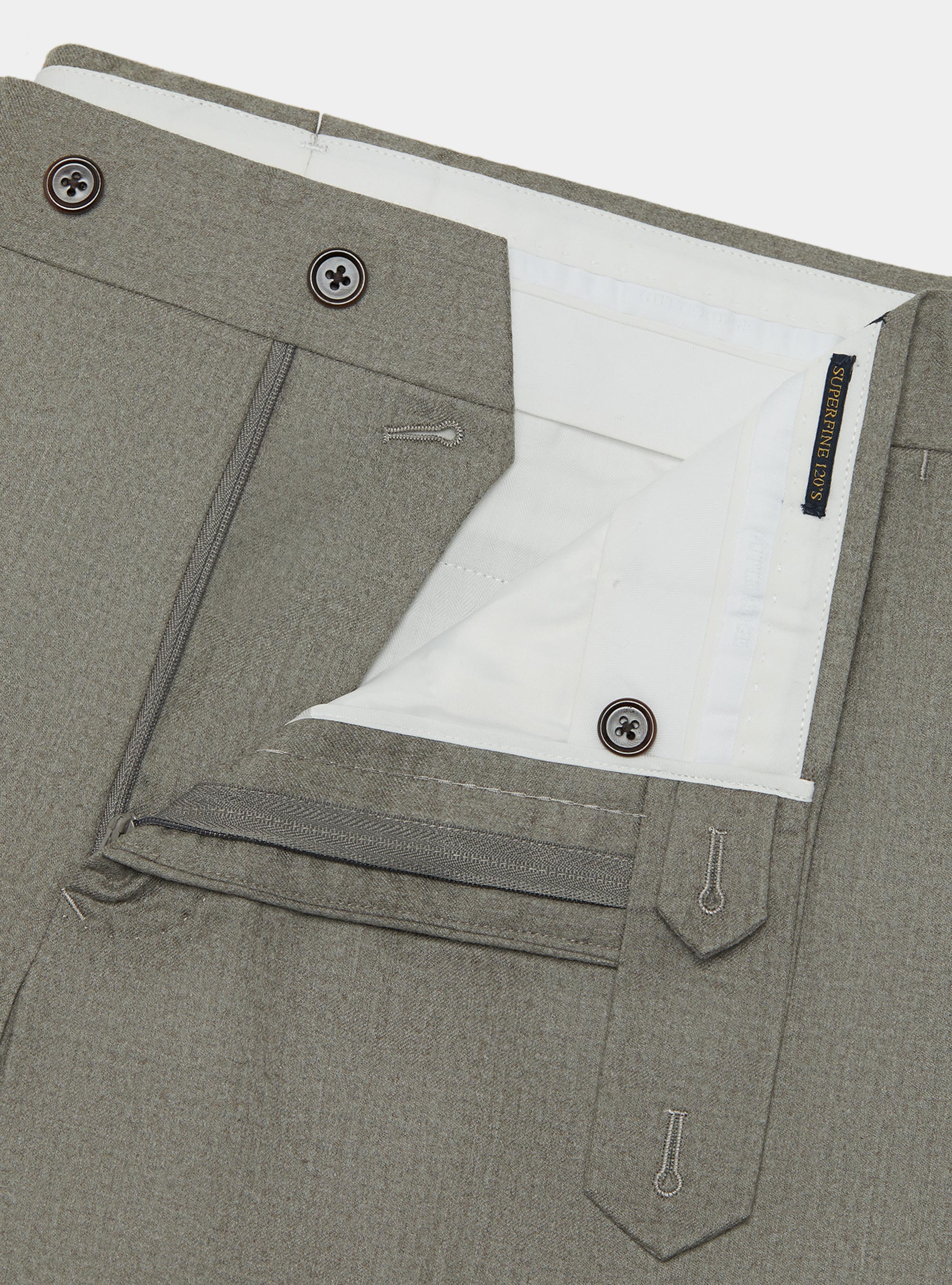 Vitale Barberis Canonico Flanellhose, SABBIA 0561C