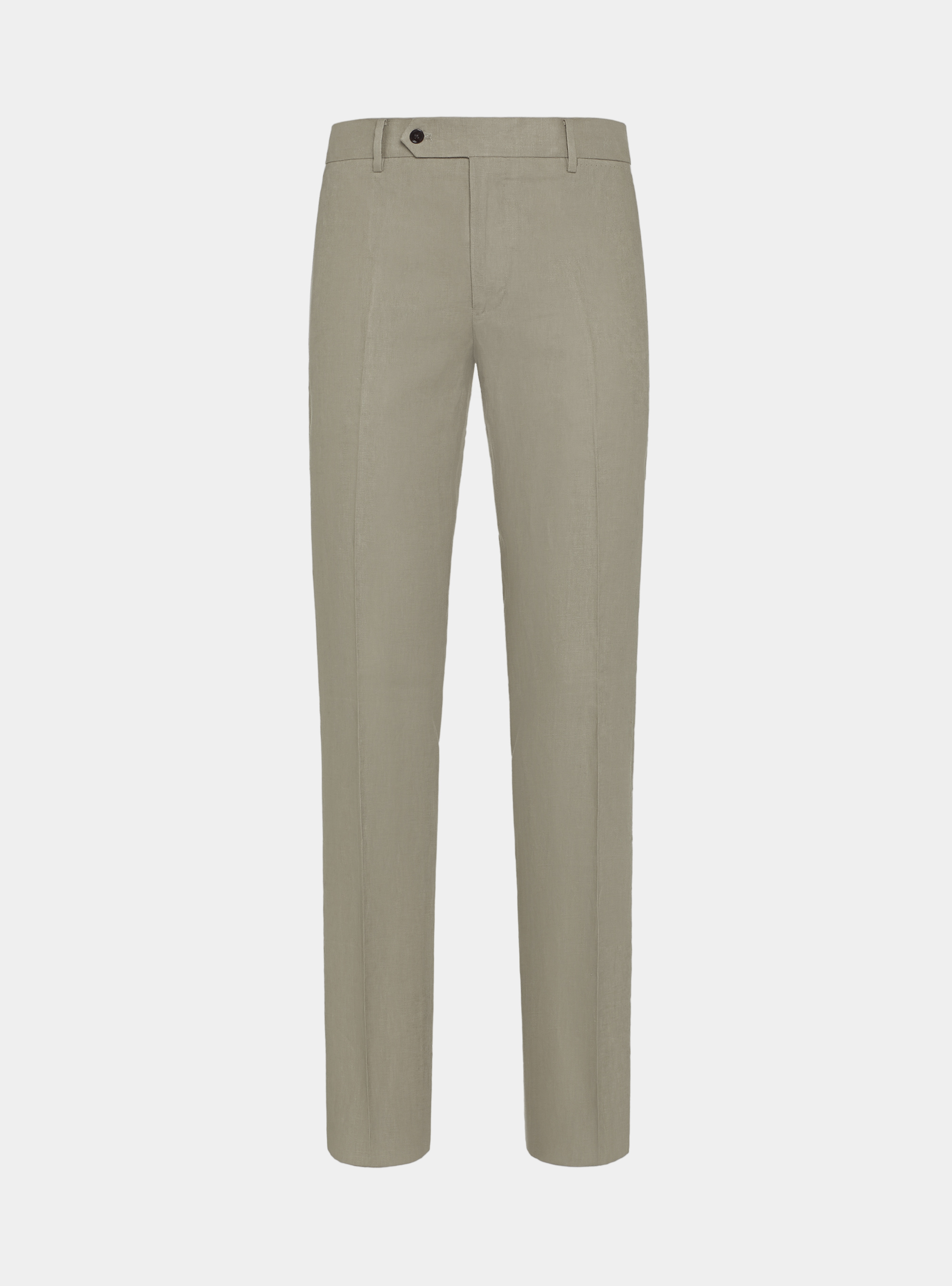Pantaloni in puro lino, FANGO