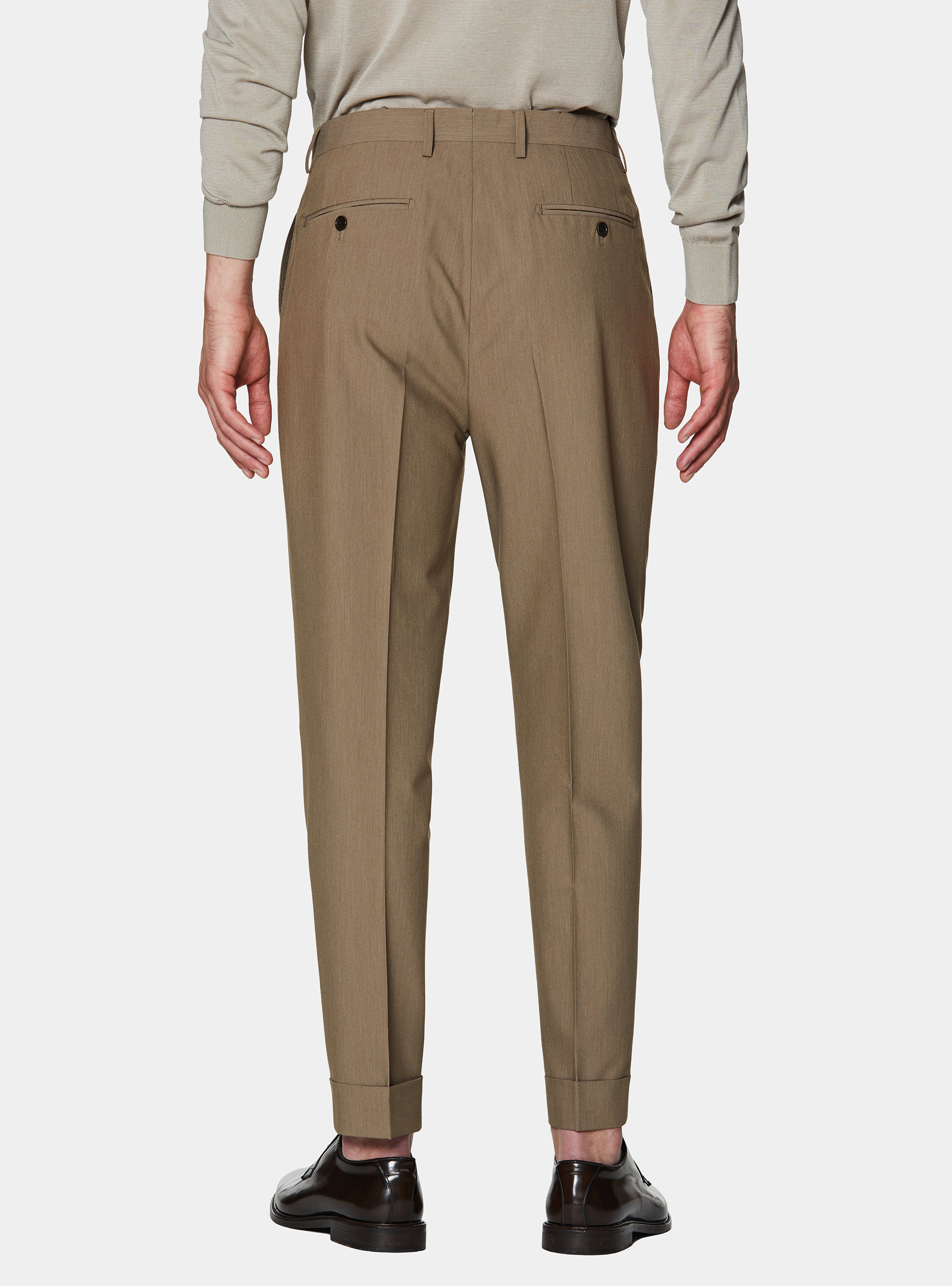 Klassische Hose mit Bundfalten, FANGO 0569C