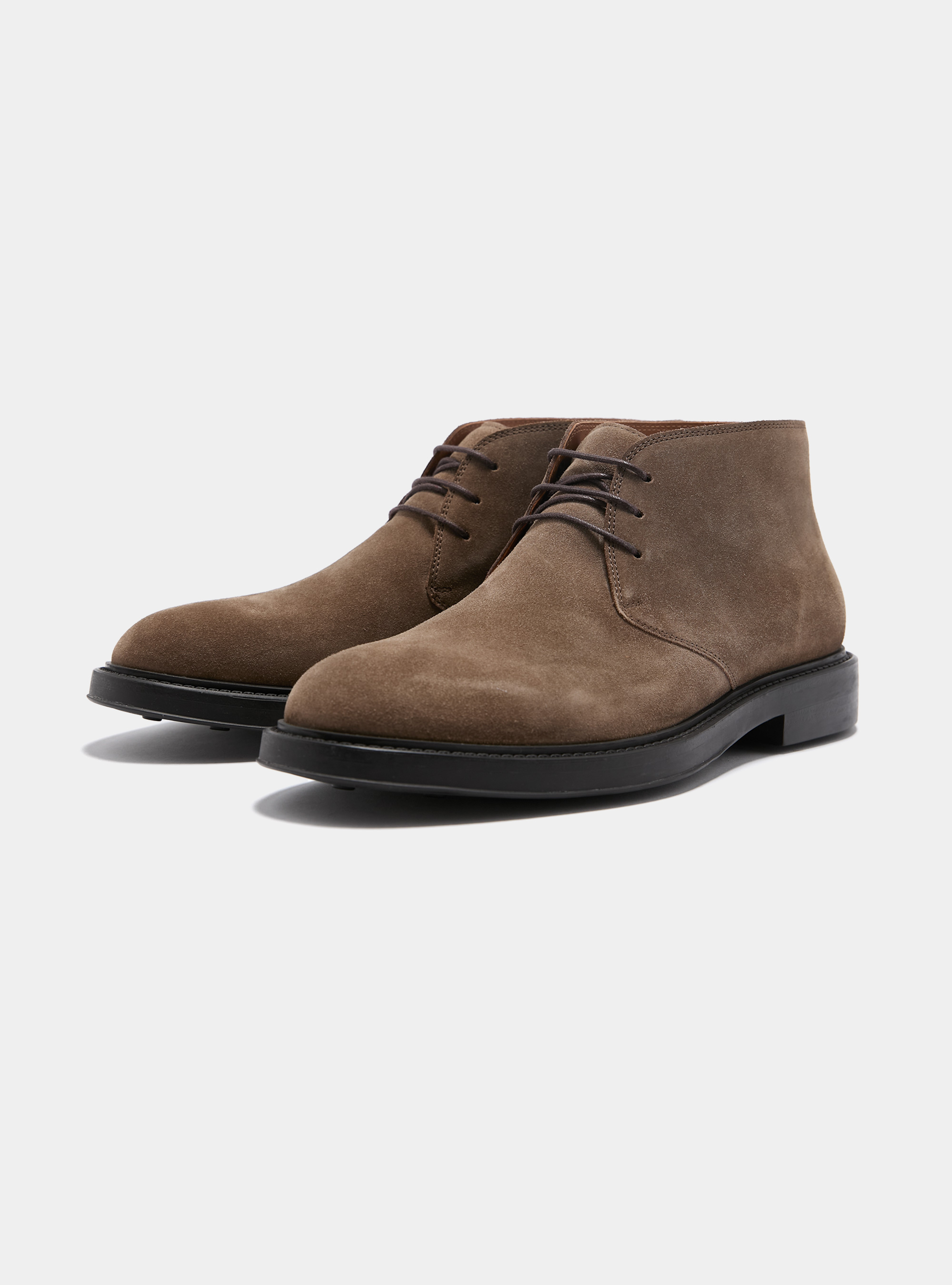 Bottines en daim, BOUE