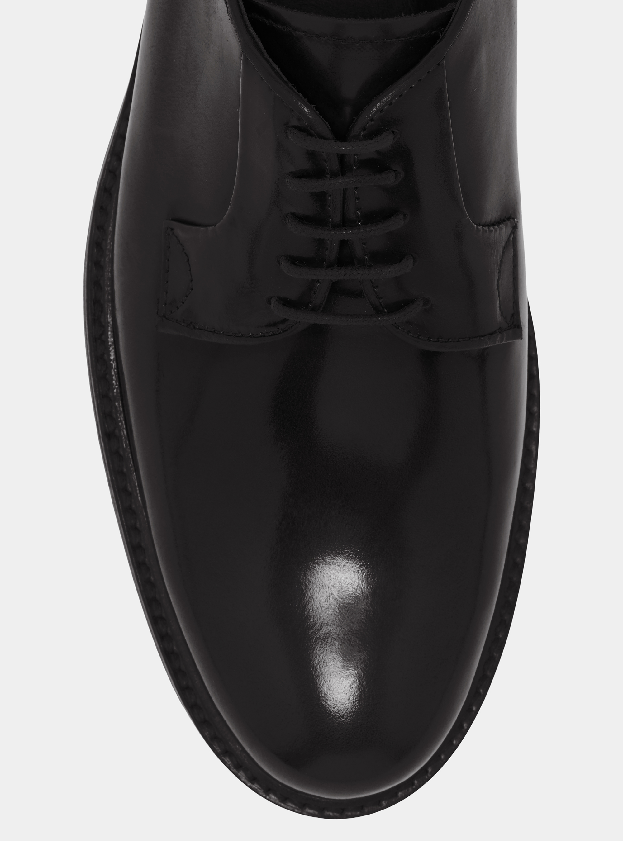 Derby in pelle abrasivata, NERO 0100C