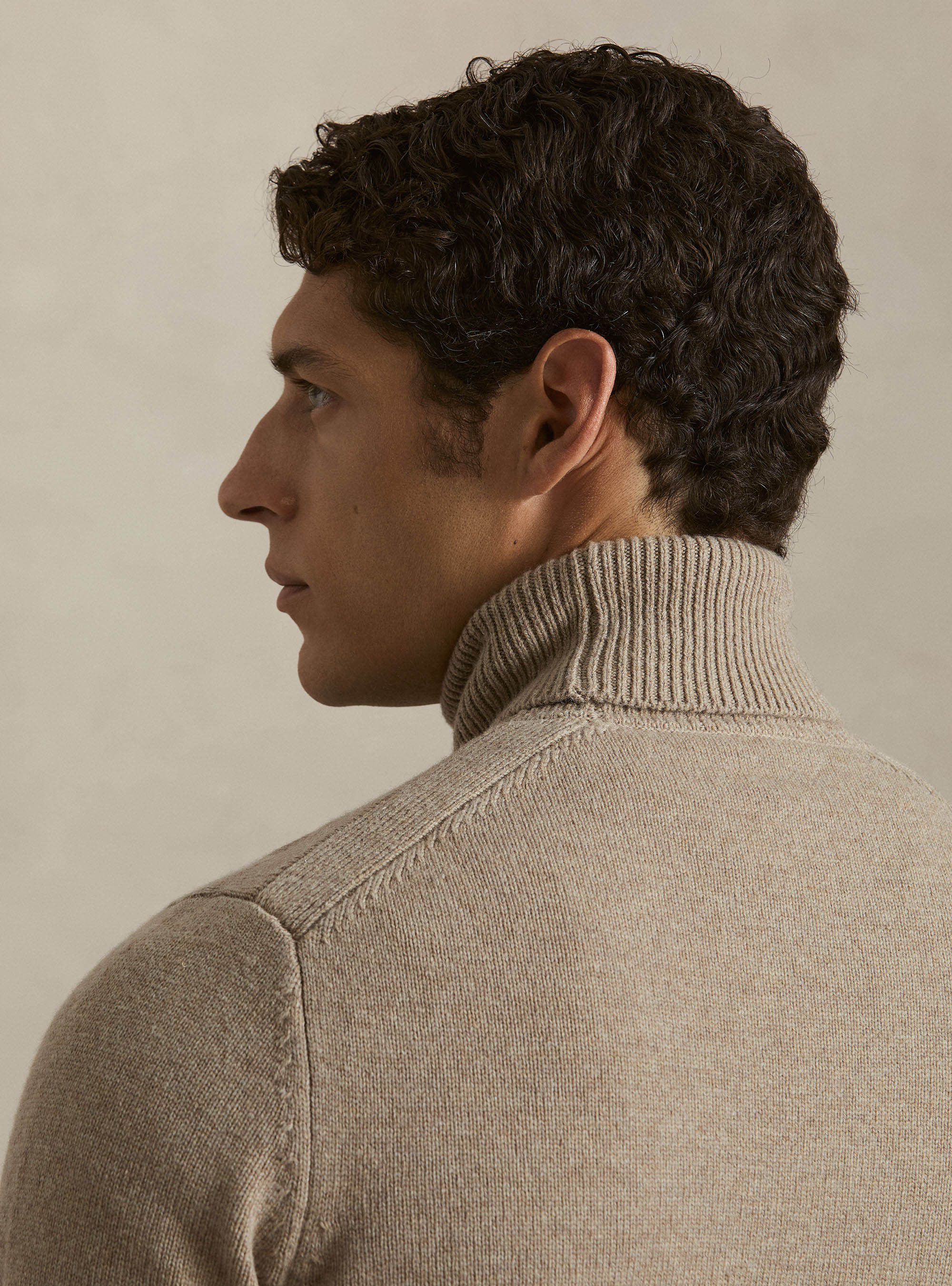 Merino wool turtleneck sweater, FANGO 0555C