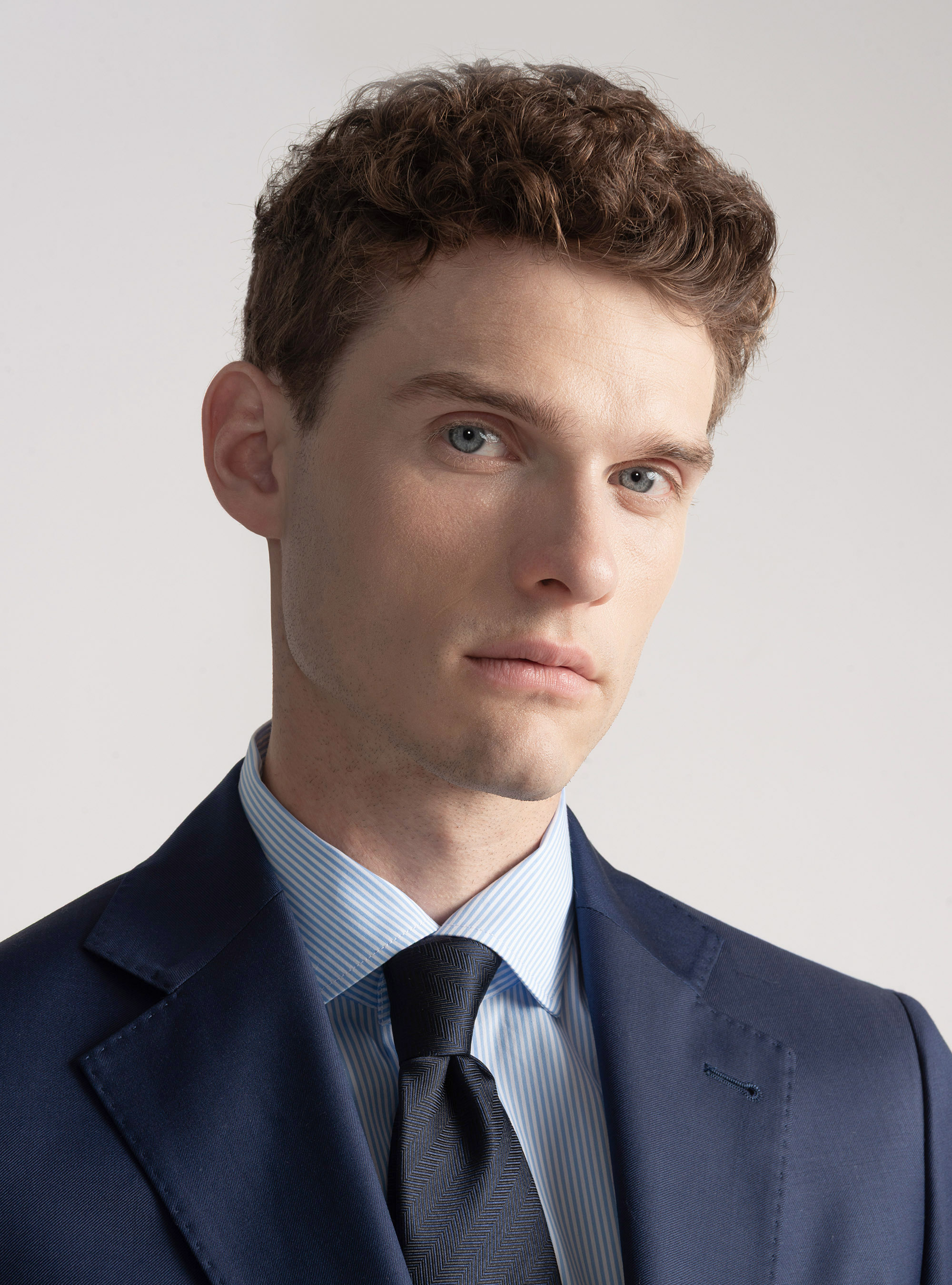 Pure wool suit blazer Vitale Barberis Canonico, BASALT
