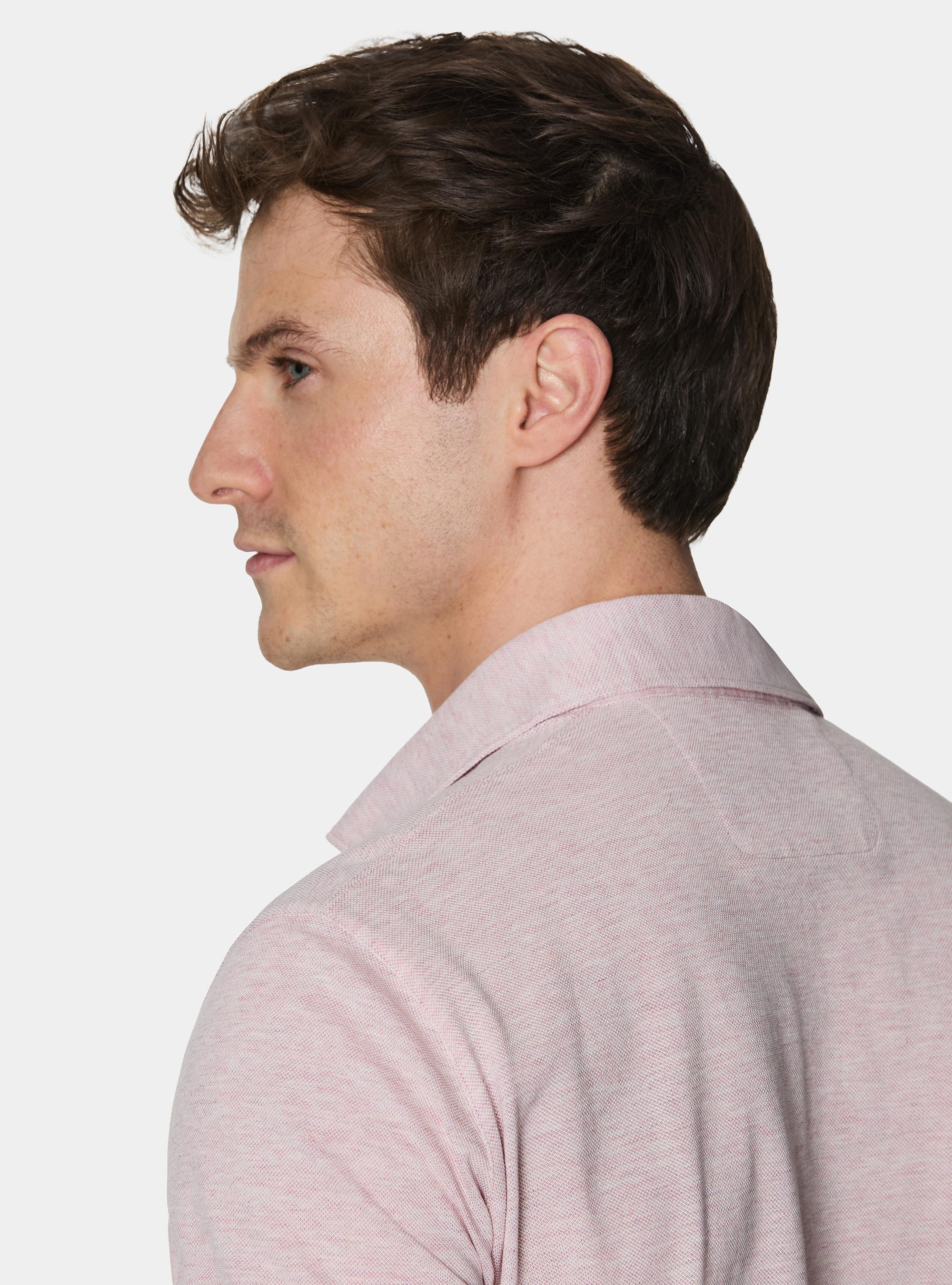 Polo de piqu&eacute; el&aacute;stico GT01, ROSA CLARO