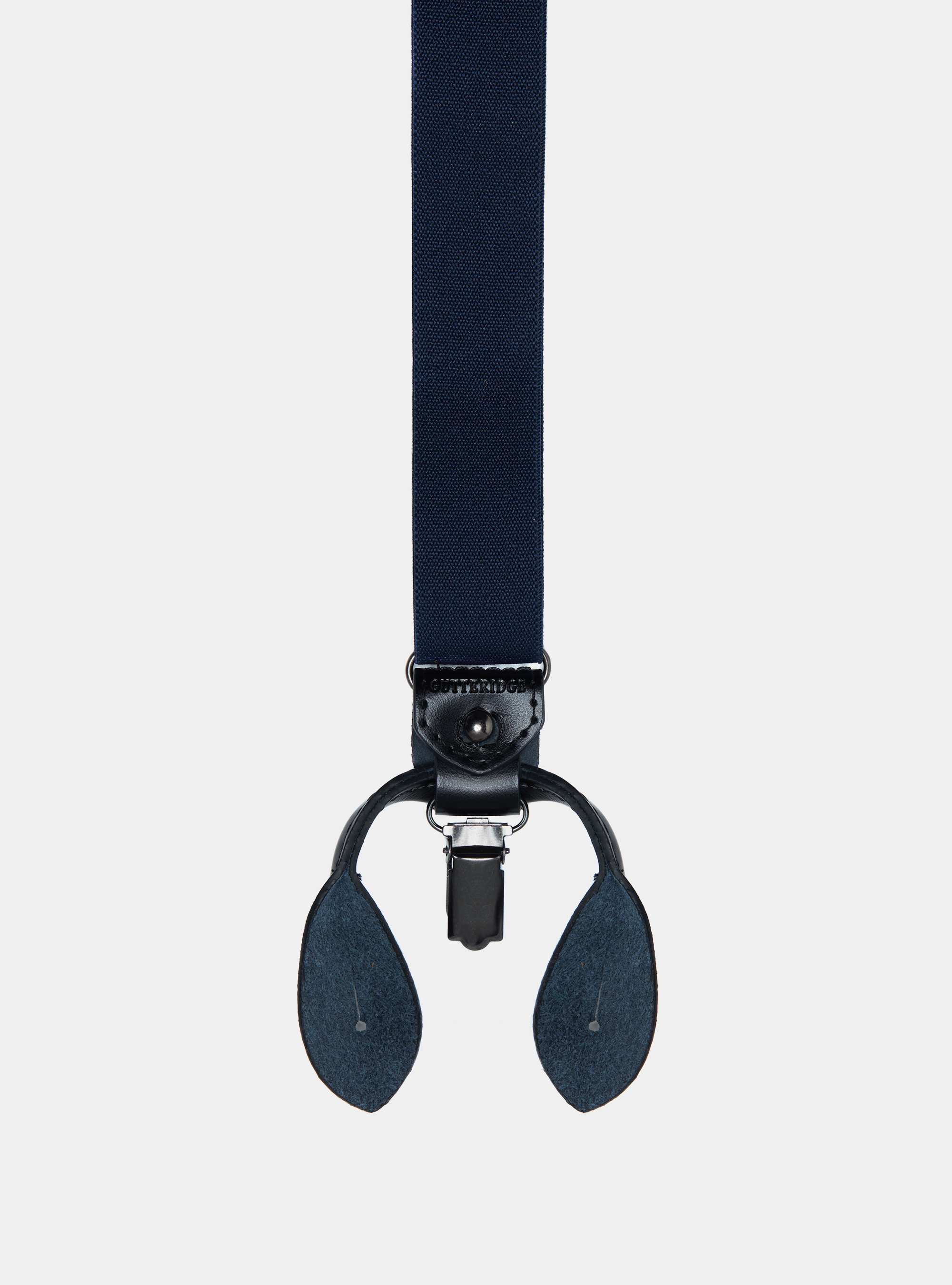 Solid color braces, NAVY BLUE