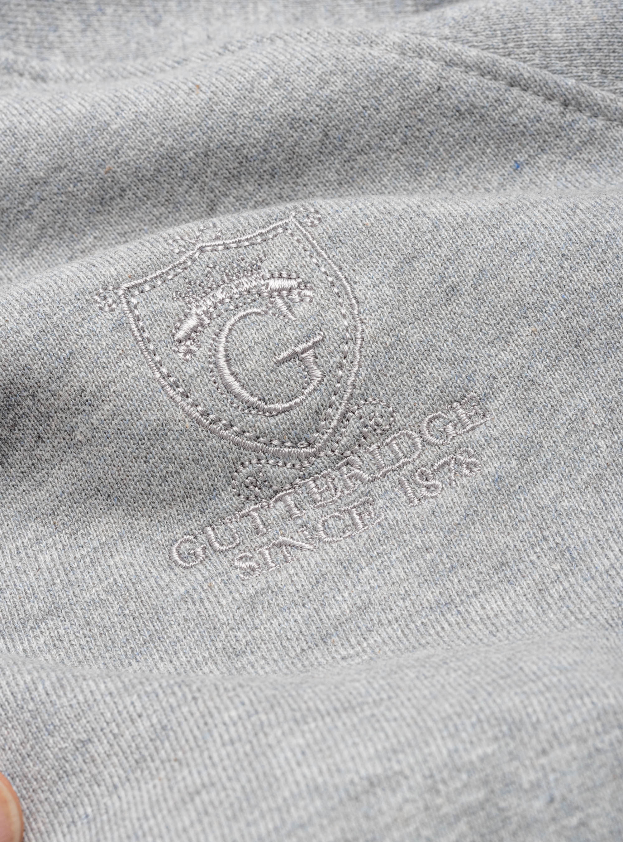 Solid-colour sweatshirt, LIGHT GREY MELANGE