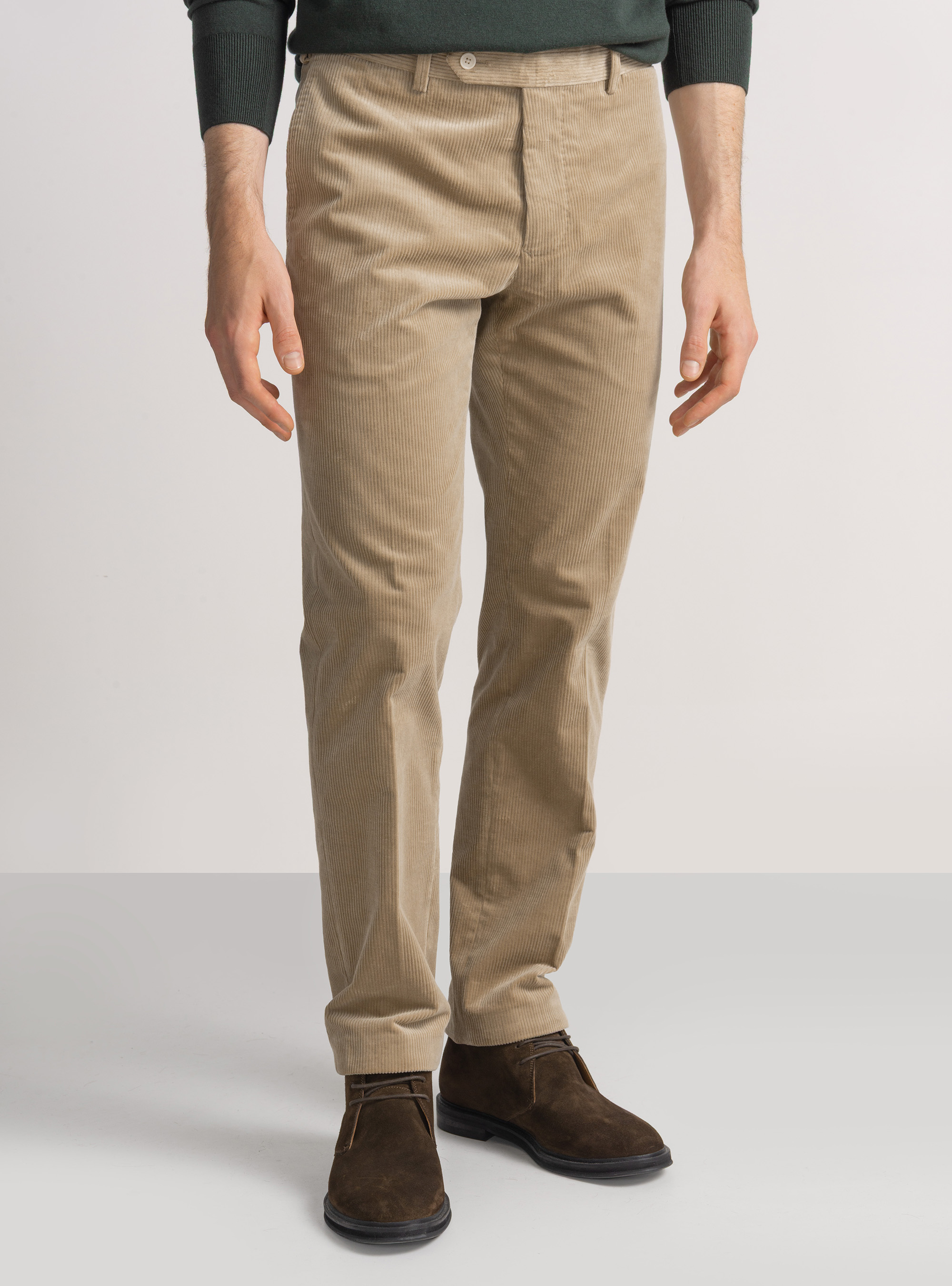 Pantal&oacute;n de terciopelo el&aacute;stico Duca Visconti di Modrone, ARENA