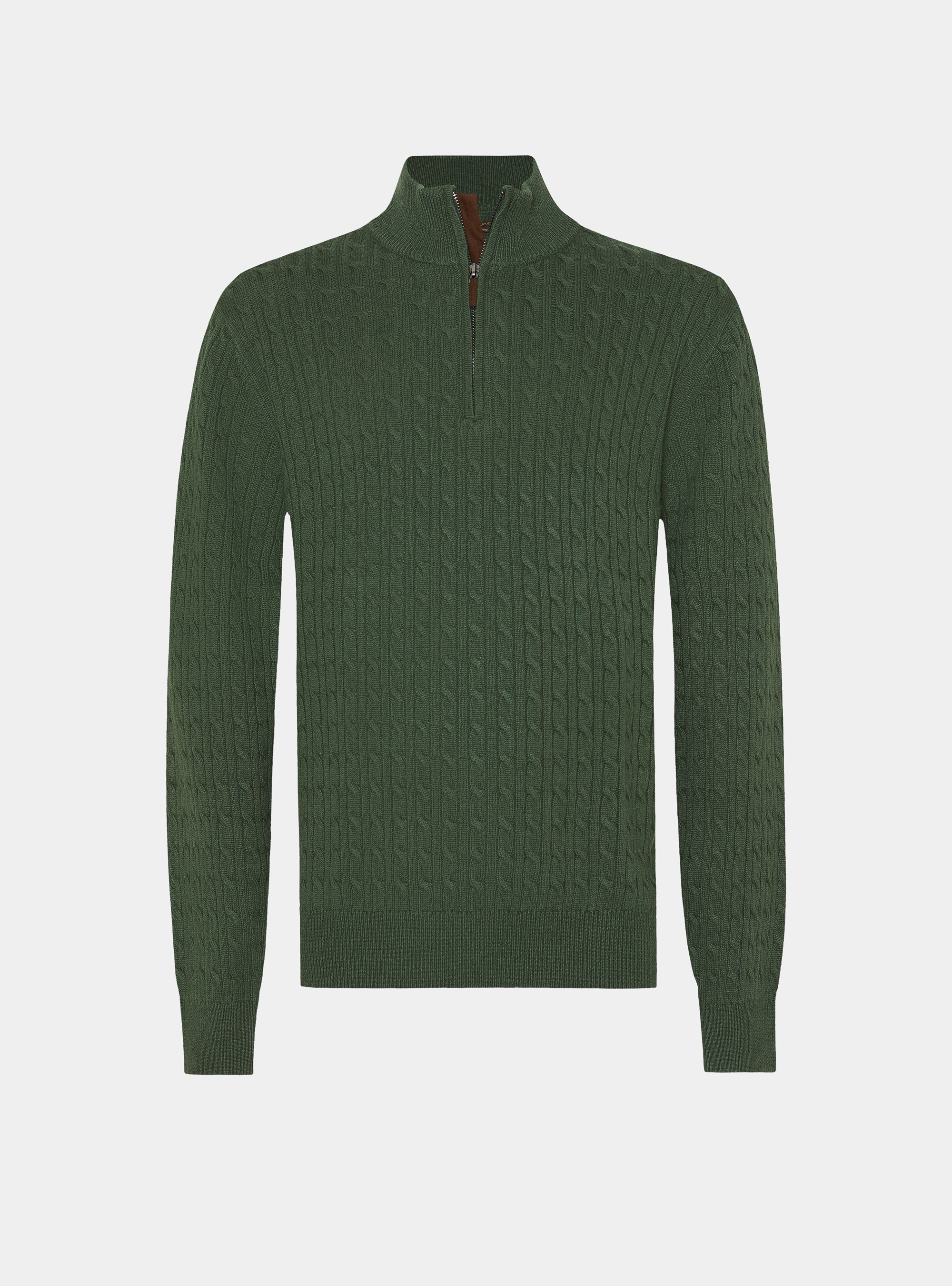 Wool-blend mock-neck sweater, MILITARE 0609C