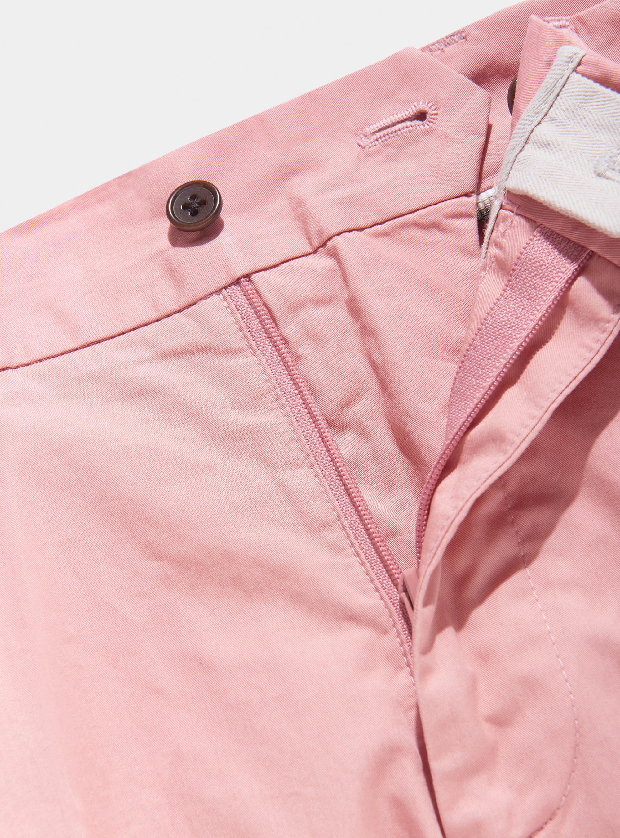 Bermudas de sarga de algod&oacute;n, ROSA