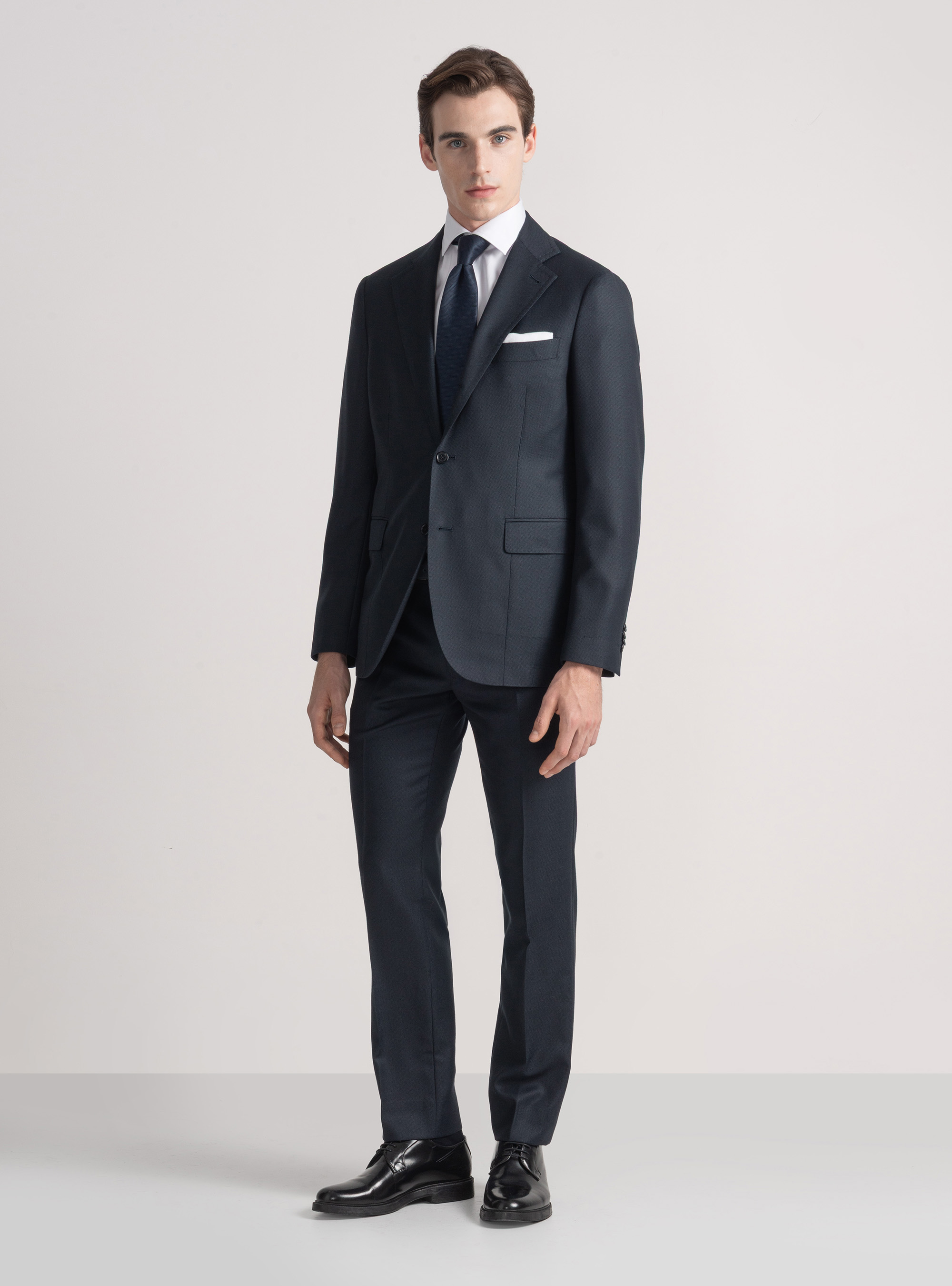 Anzugjacke aus Rebhuhnaugenwolle Vitale Barberis Canonico, NAVY 0218C