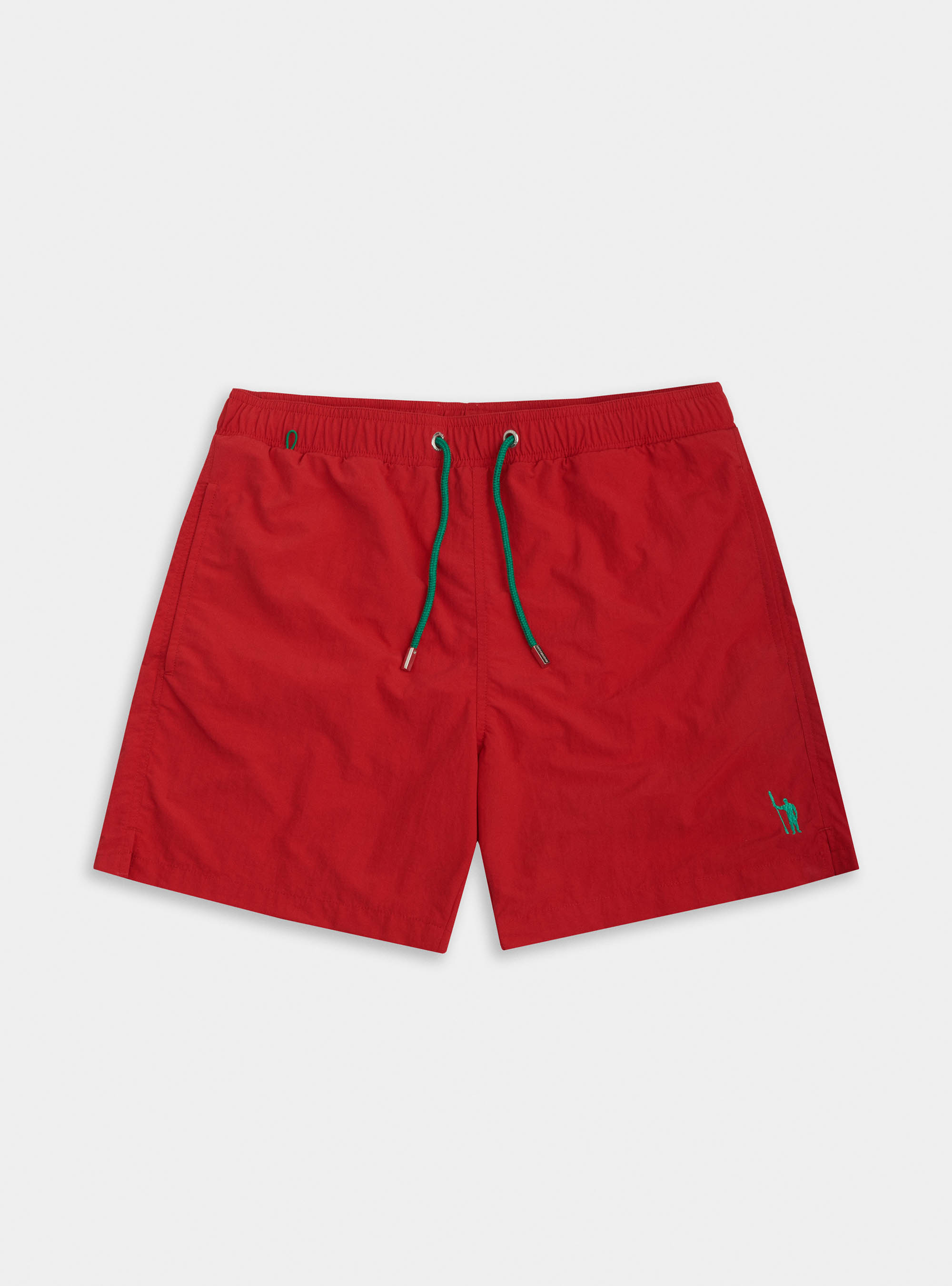Costume basico con ricamo, ROSSO