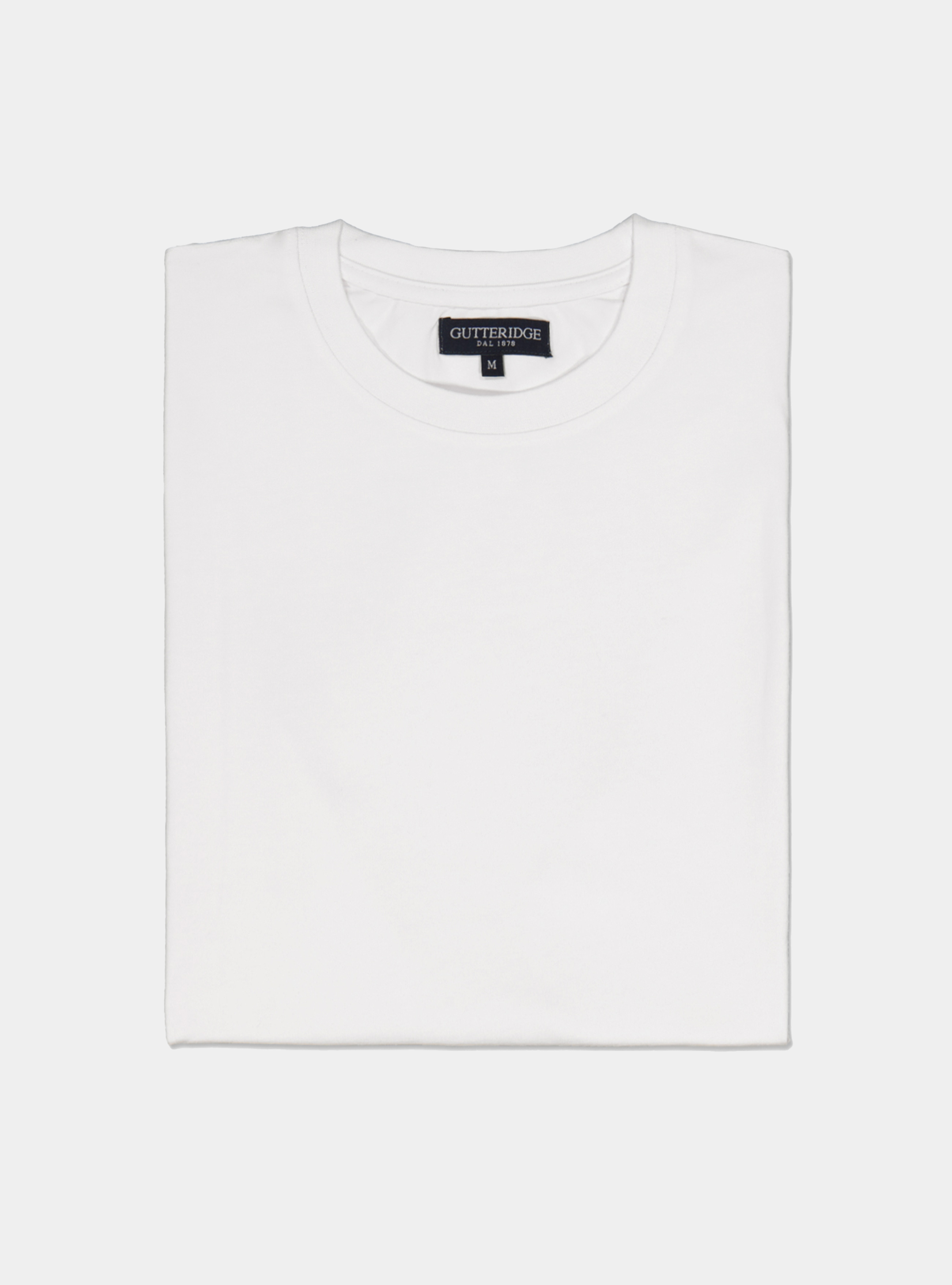 Tshirt in jersey di cotone tinta unita, BLANC