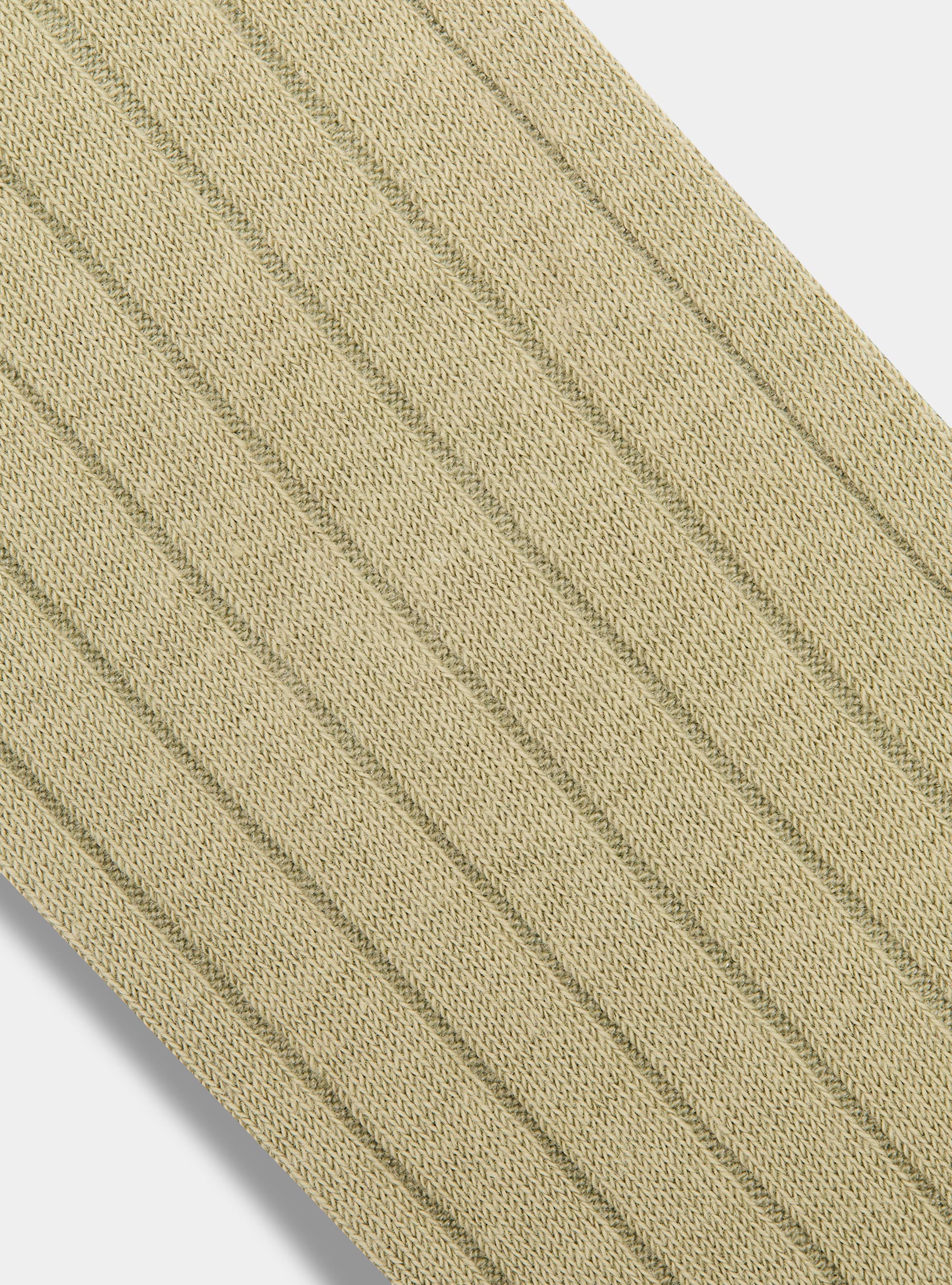 Gerippte Socken mit Stickerei, SALVIA 0602C