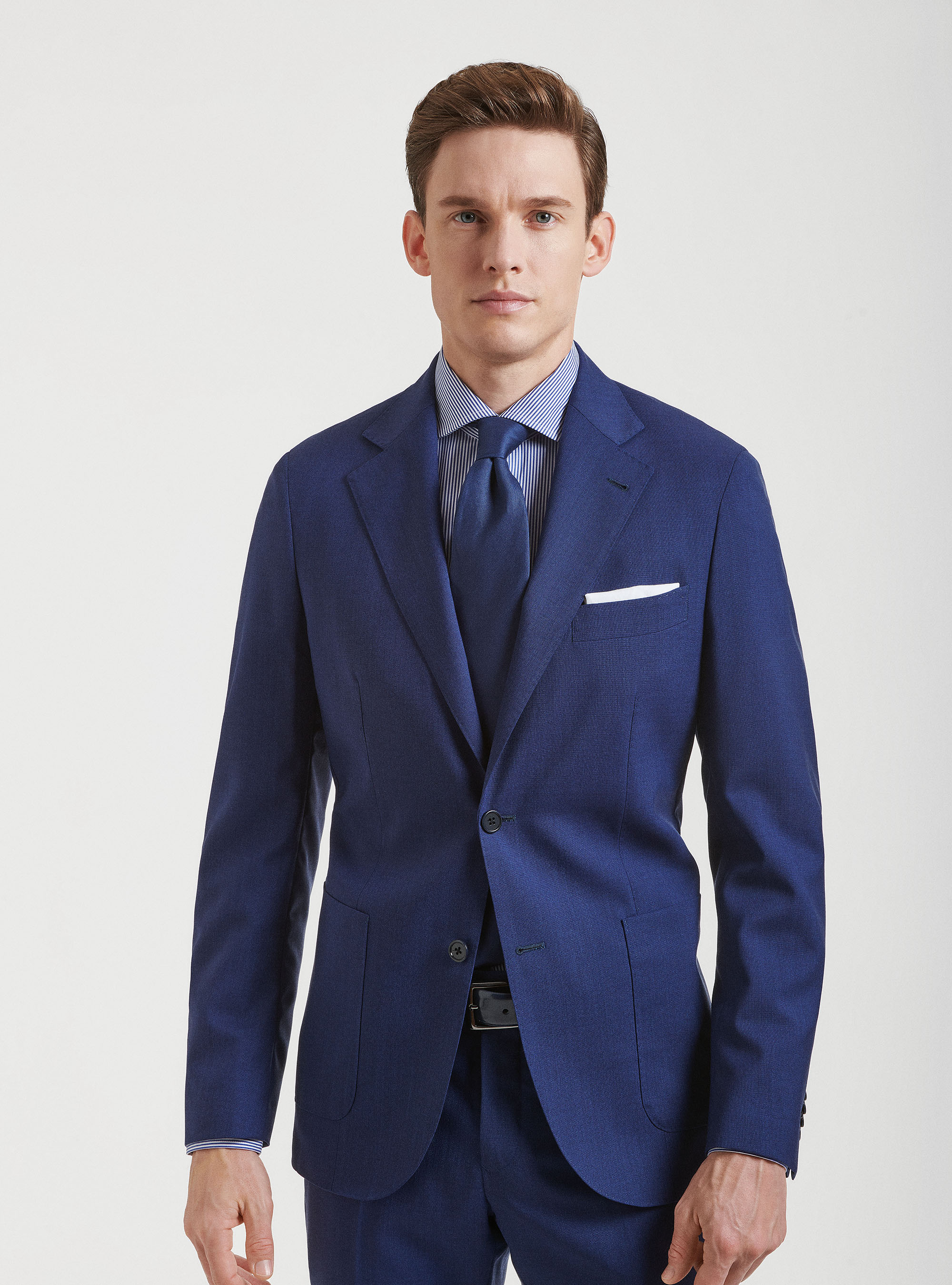 Pure wool suit blazer Vitale Barberis Canonico, BLUE