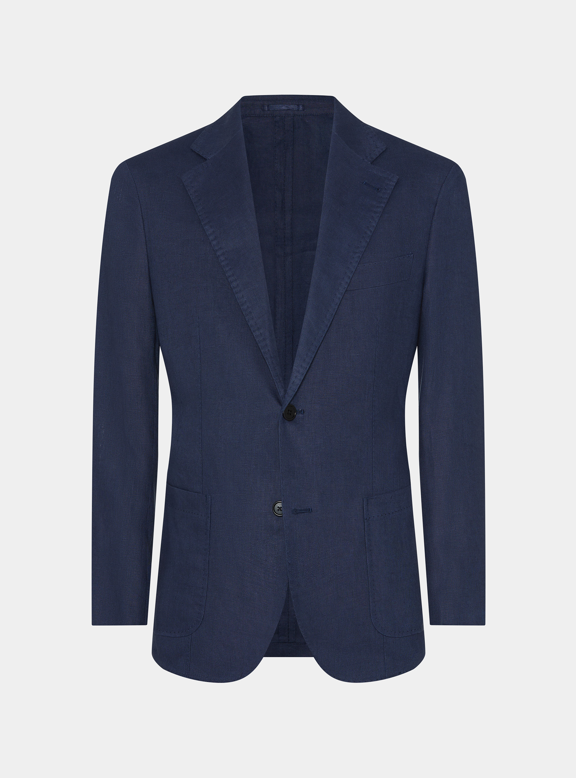 Giacca abito in puro lino, BLU