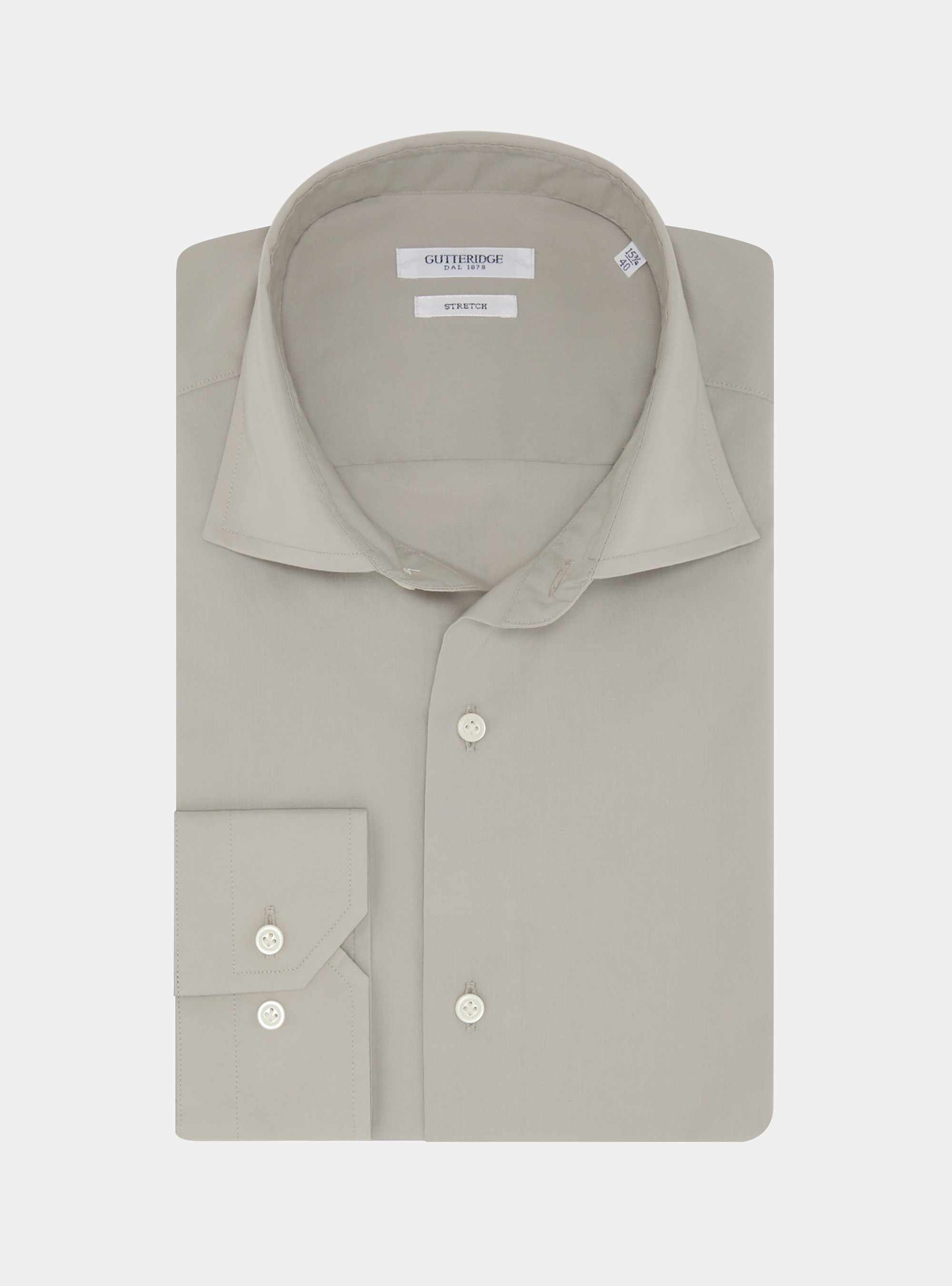 Stretch poplin shirt, PERLA 0178C