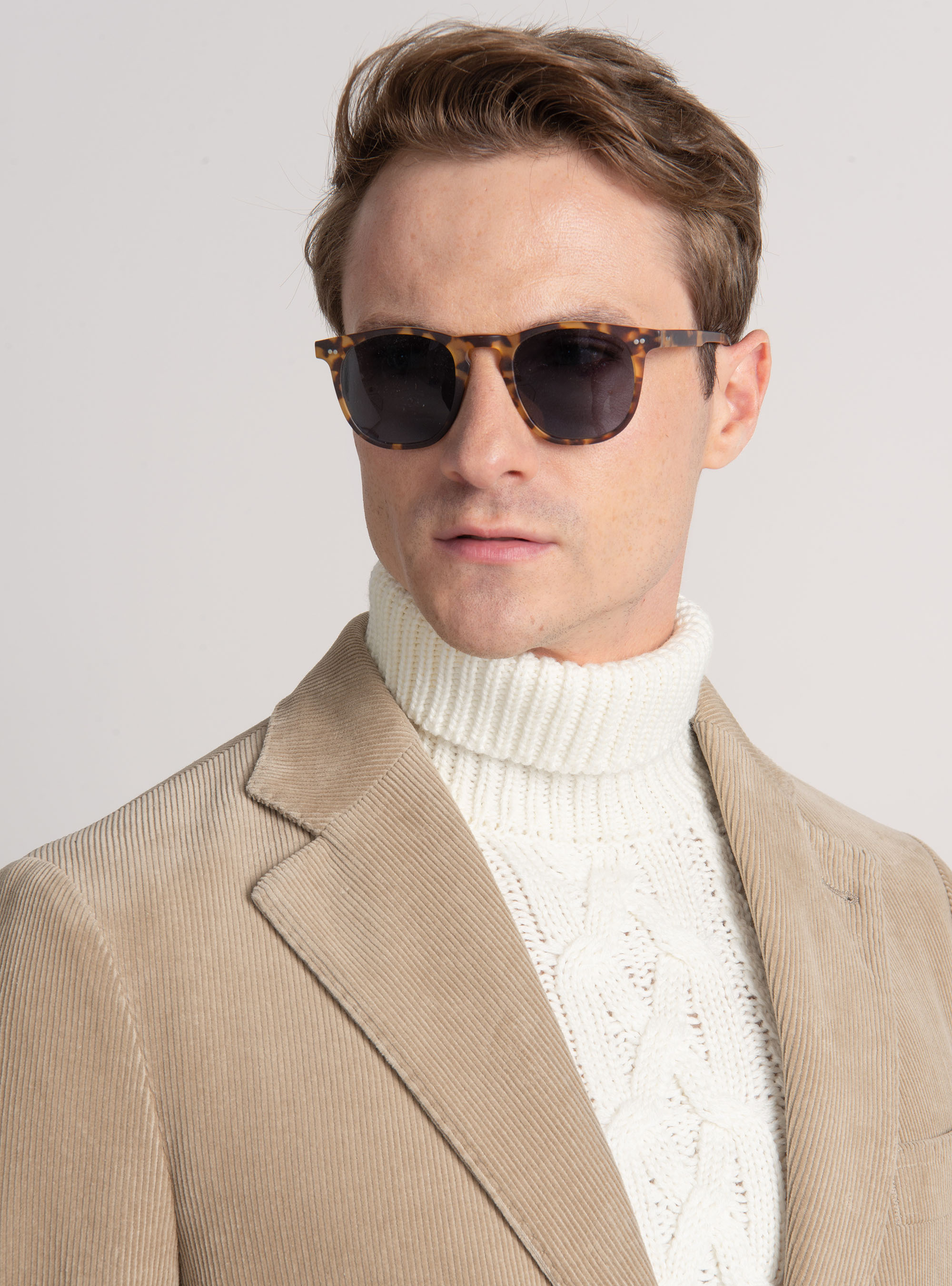 Corduroy blazer, SAND