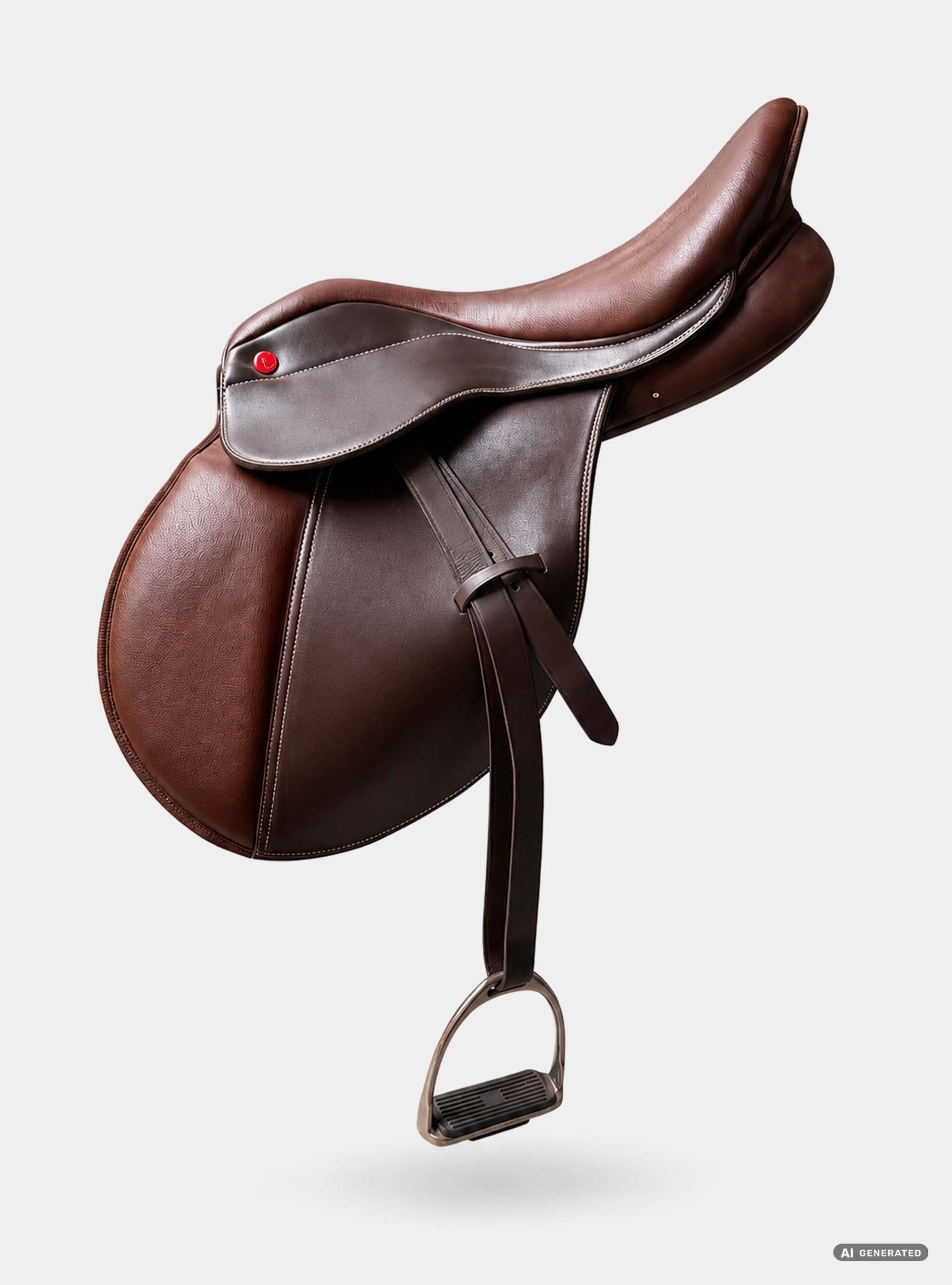 Sella marrone stile inglese, BROWN