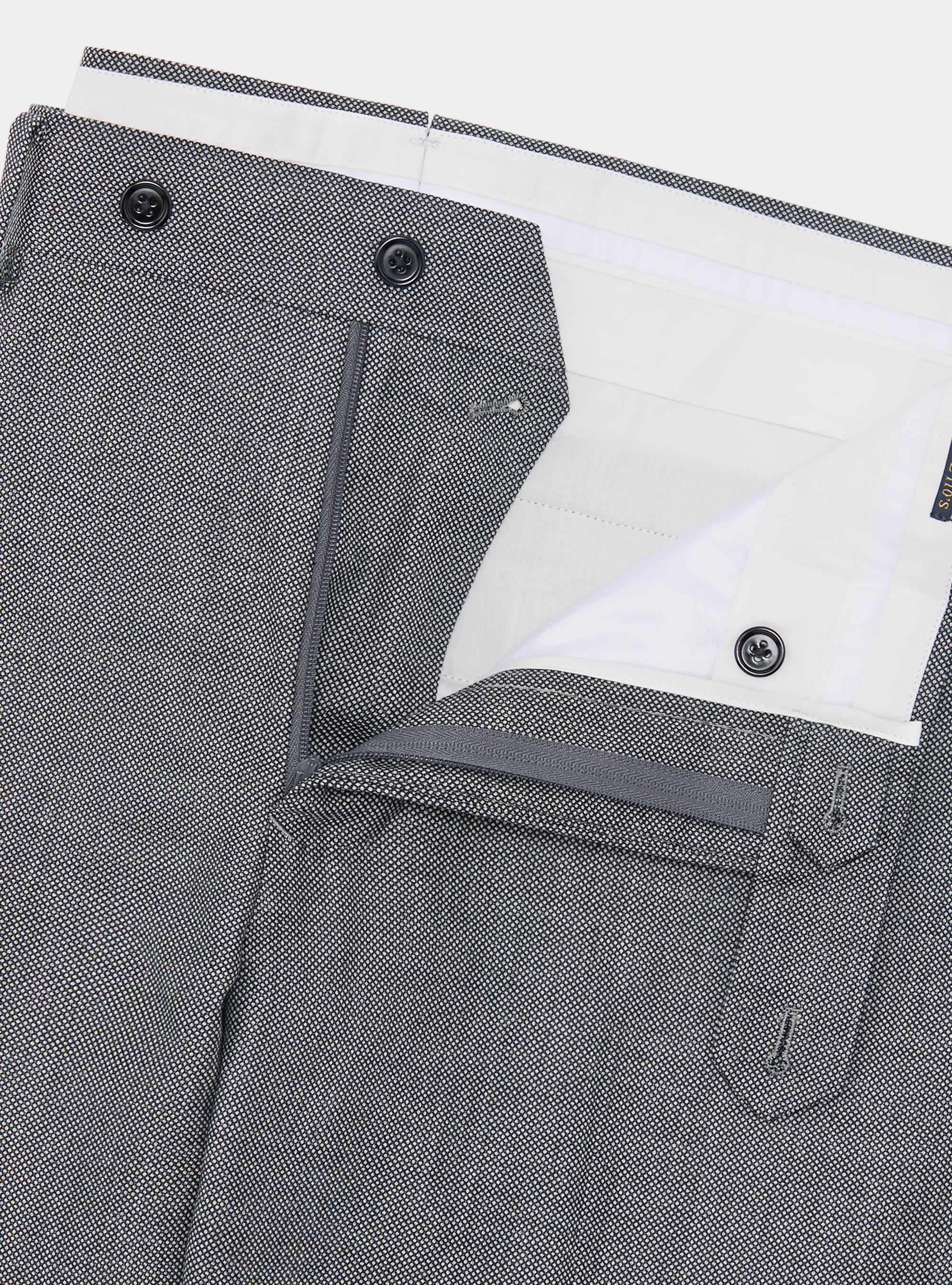Partridge eye wool suit trousers Vitale Barberis Canonico, GREY