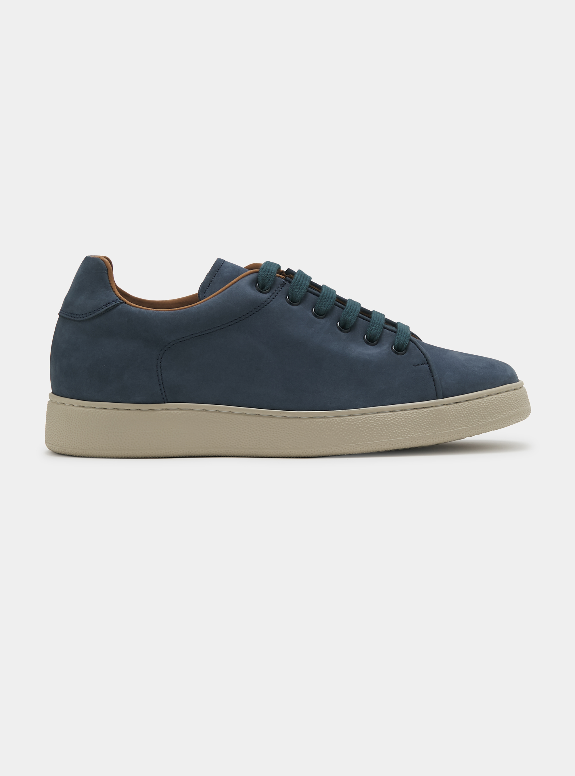Sneakers in nabuk con suola ultralight, BLU NAVY