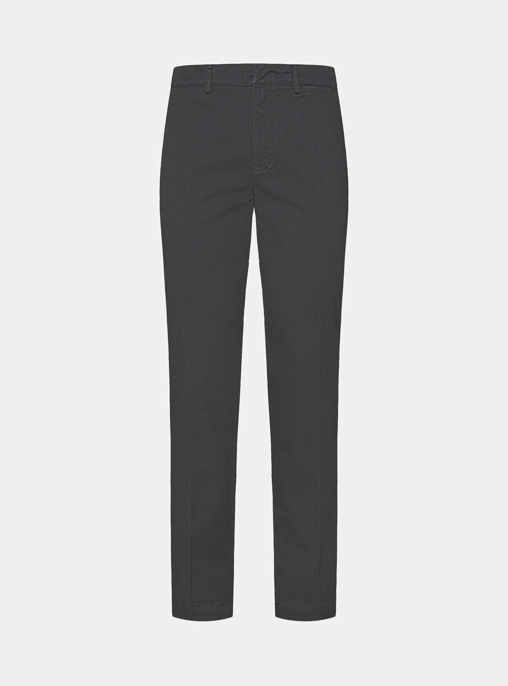 Pantal&oacute;n chino slim fit de sarga el&aacute;stica, GRIS MARENGO