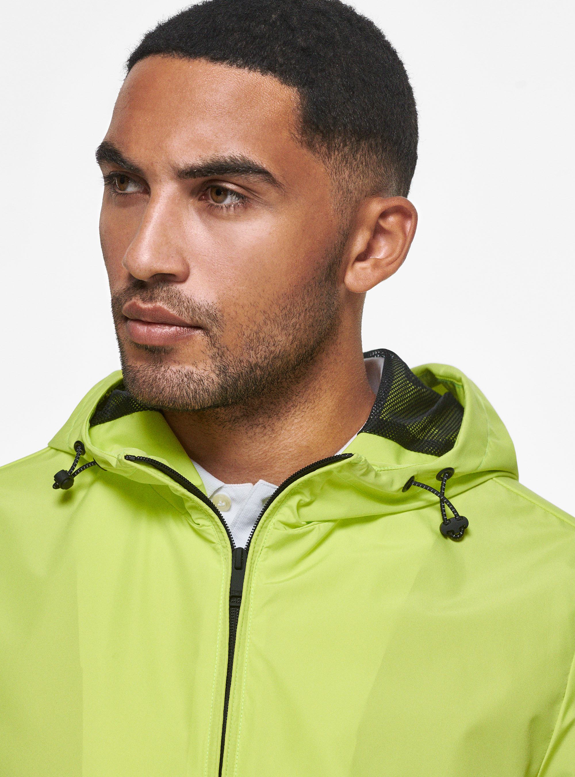 Lightweight technical jacket, LIME 0658C