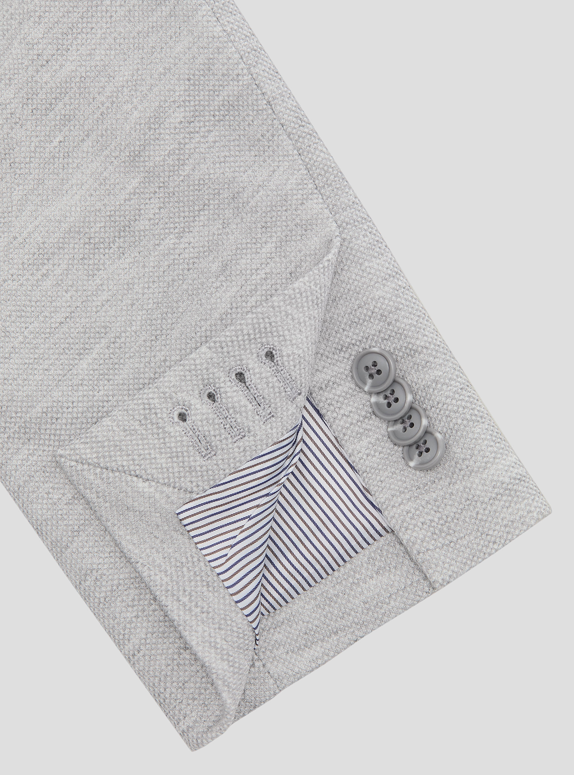 Jersey blazer, GRIGIO MELANGE 0151C