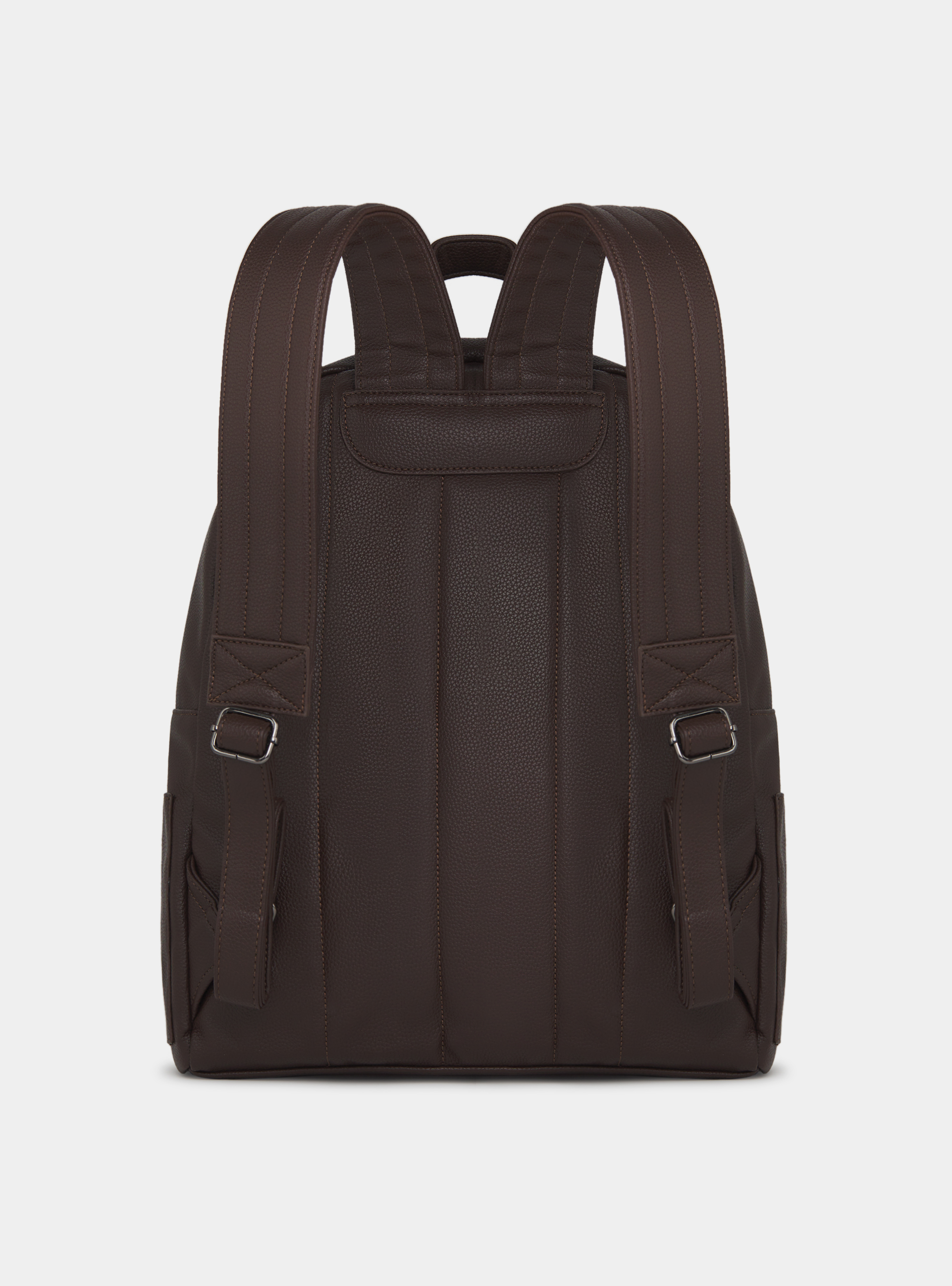 Mochila con bolsillos, MARRON