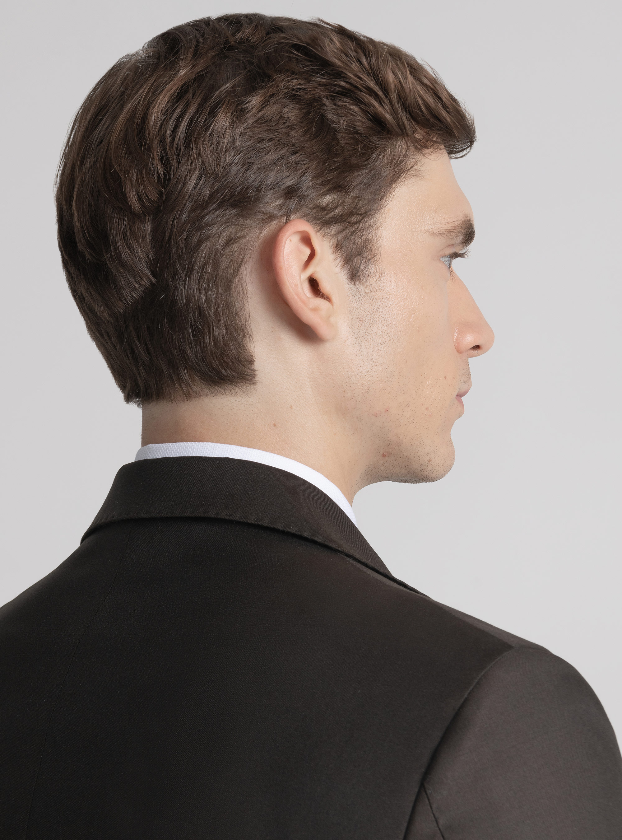 Pure 110's superfine wool blazer, BROWN