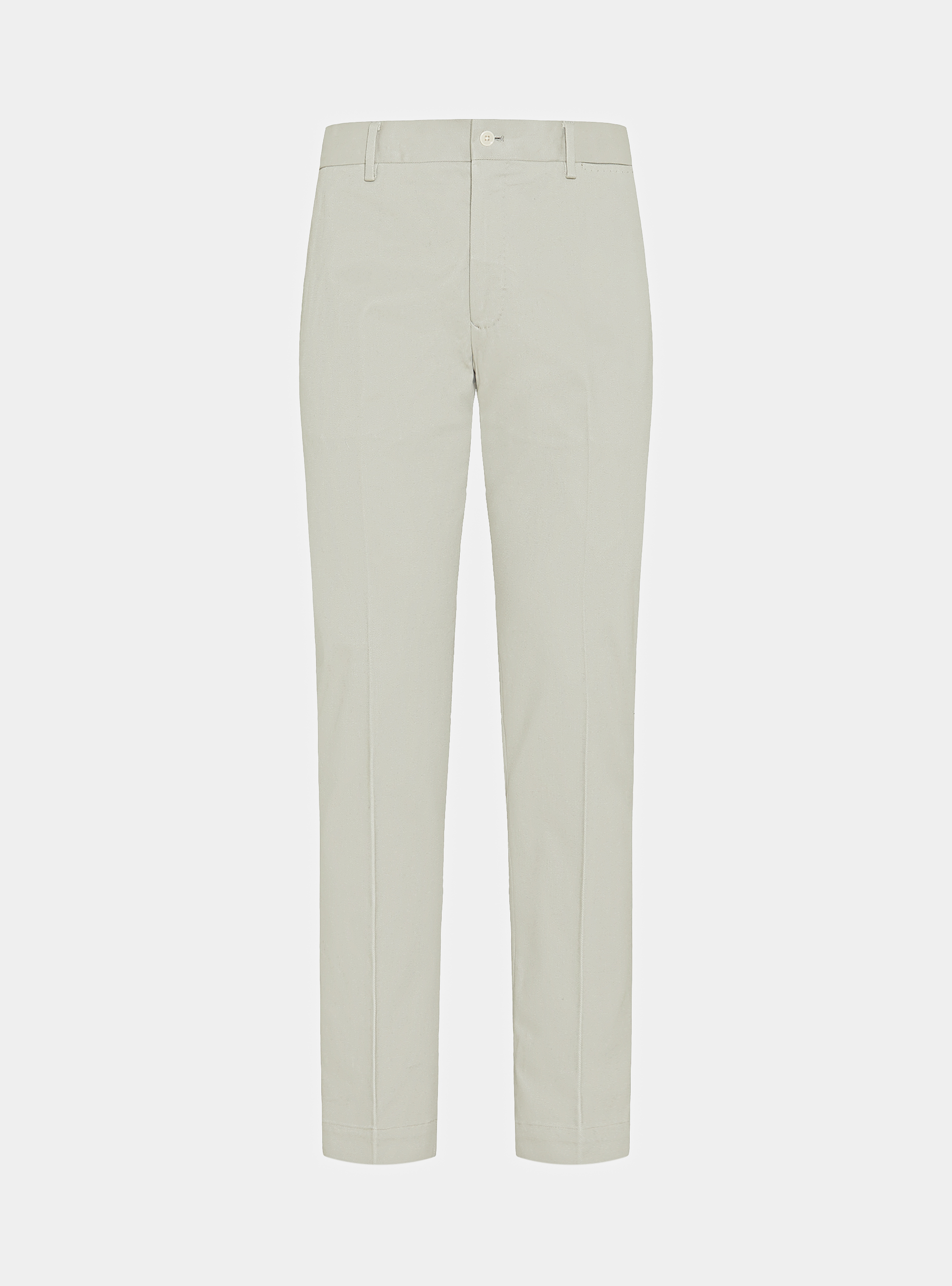 Frosted cotton trousers, ECRU