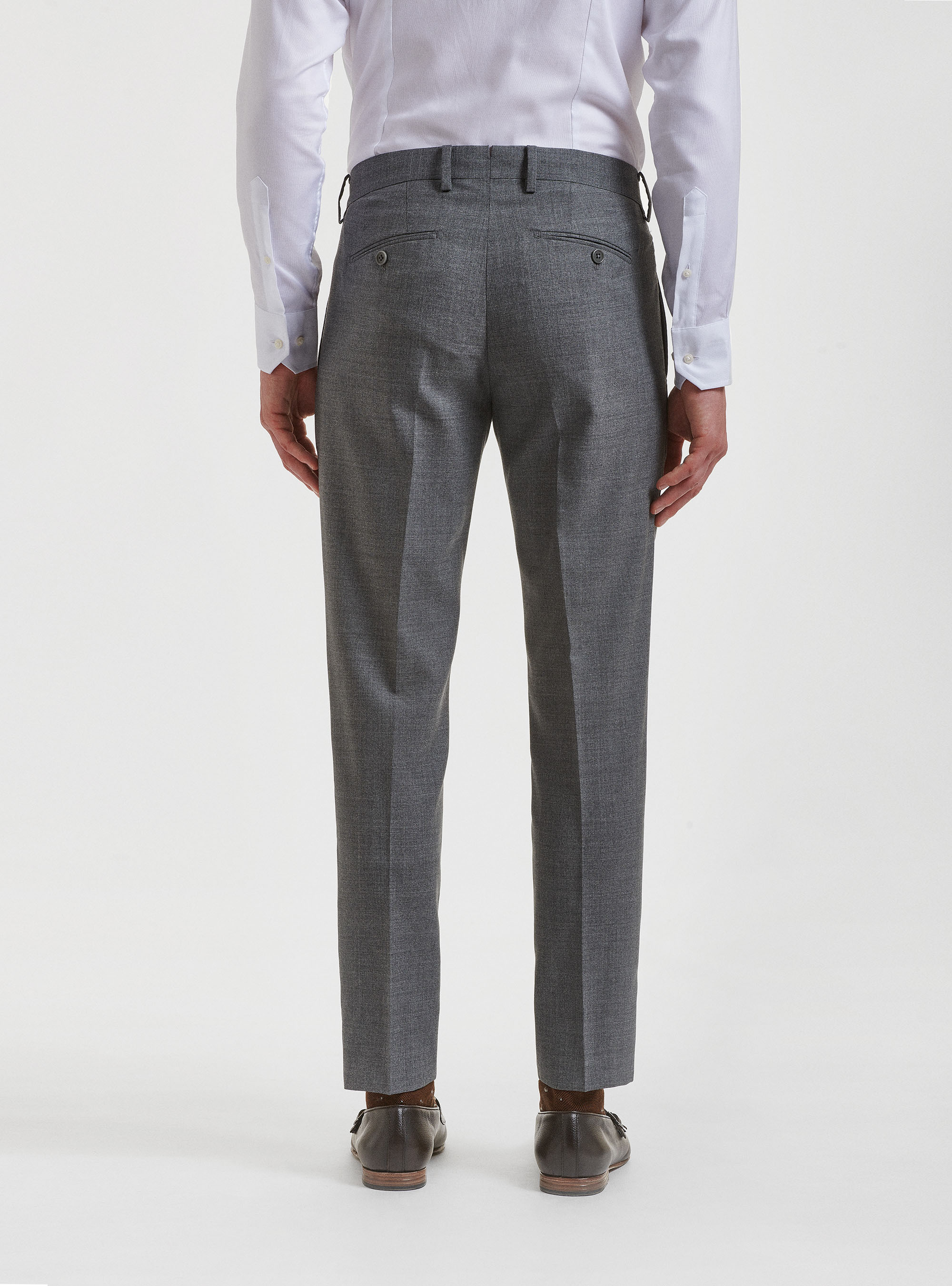 Pure wool suit trousers Vitale Barberis Canonico, GREY