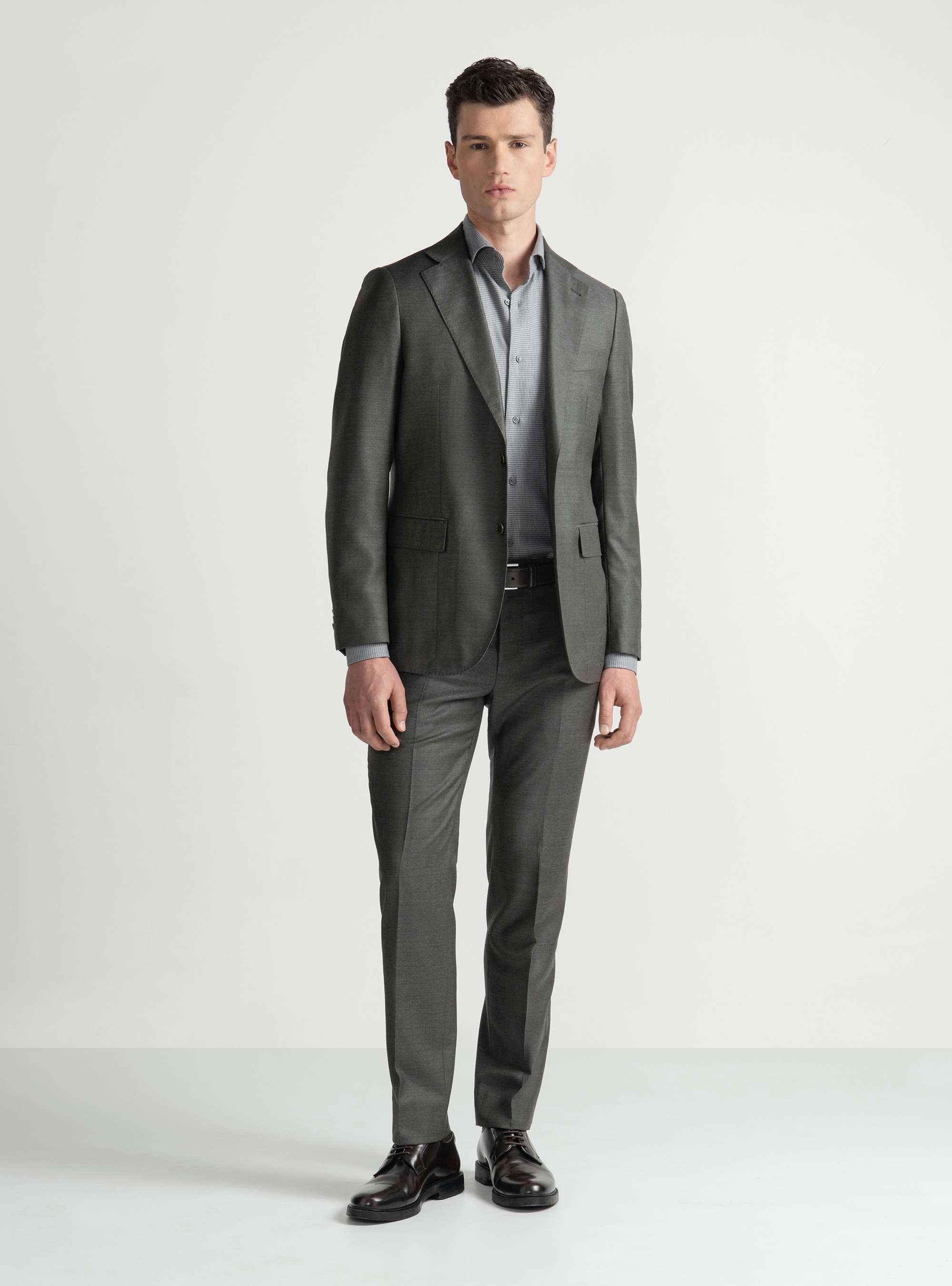 Pure wool suit trousers Vitale Barberis Canonico, GREEN
