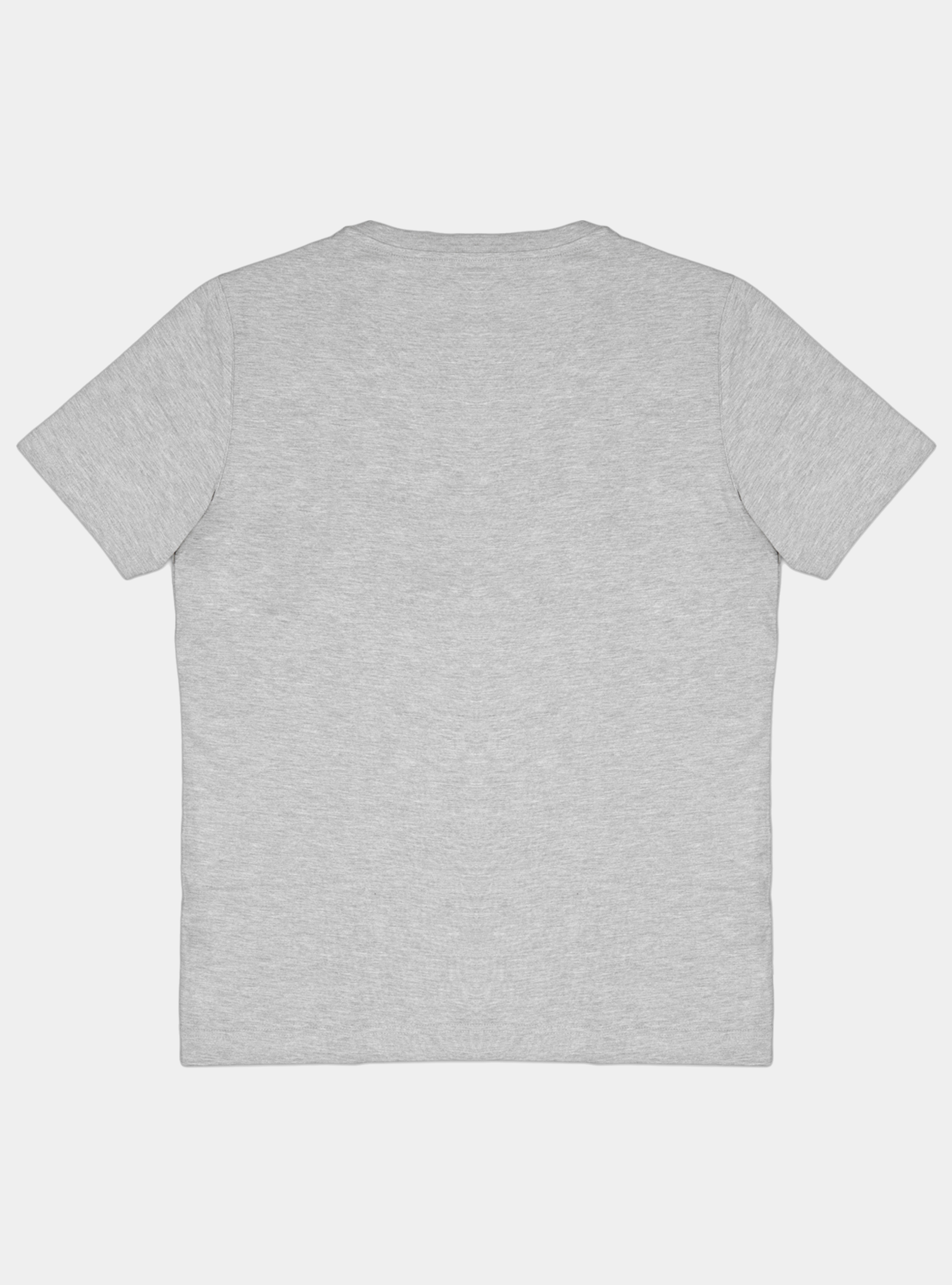 Solid-coloured cotton jersey Tshirt, GREY