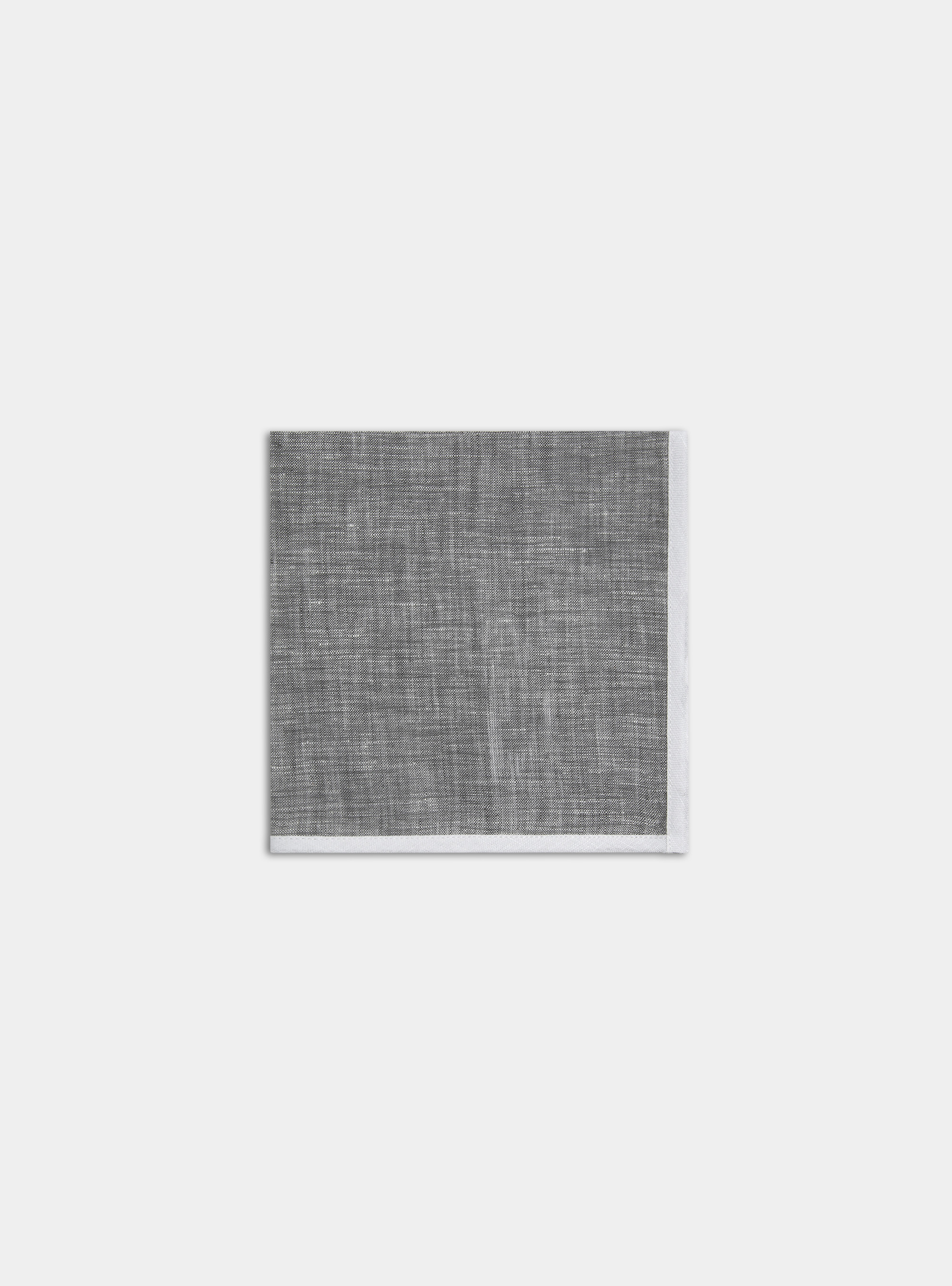 Pochette en lin, GRIS CLAIR M&Atilde; LANG&Atilde;
