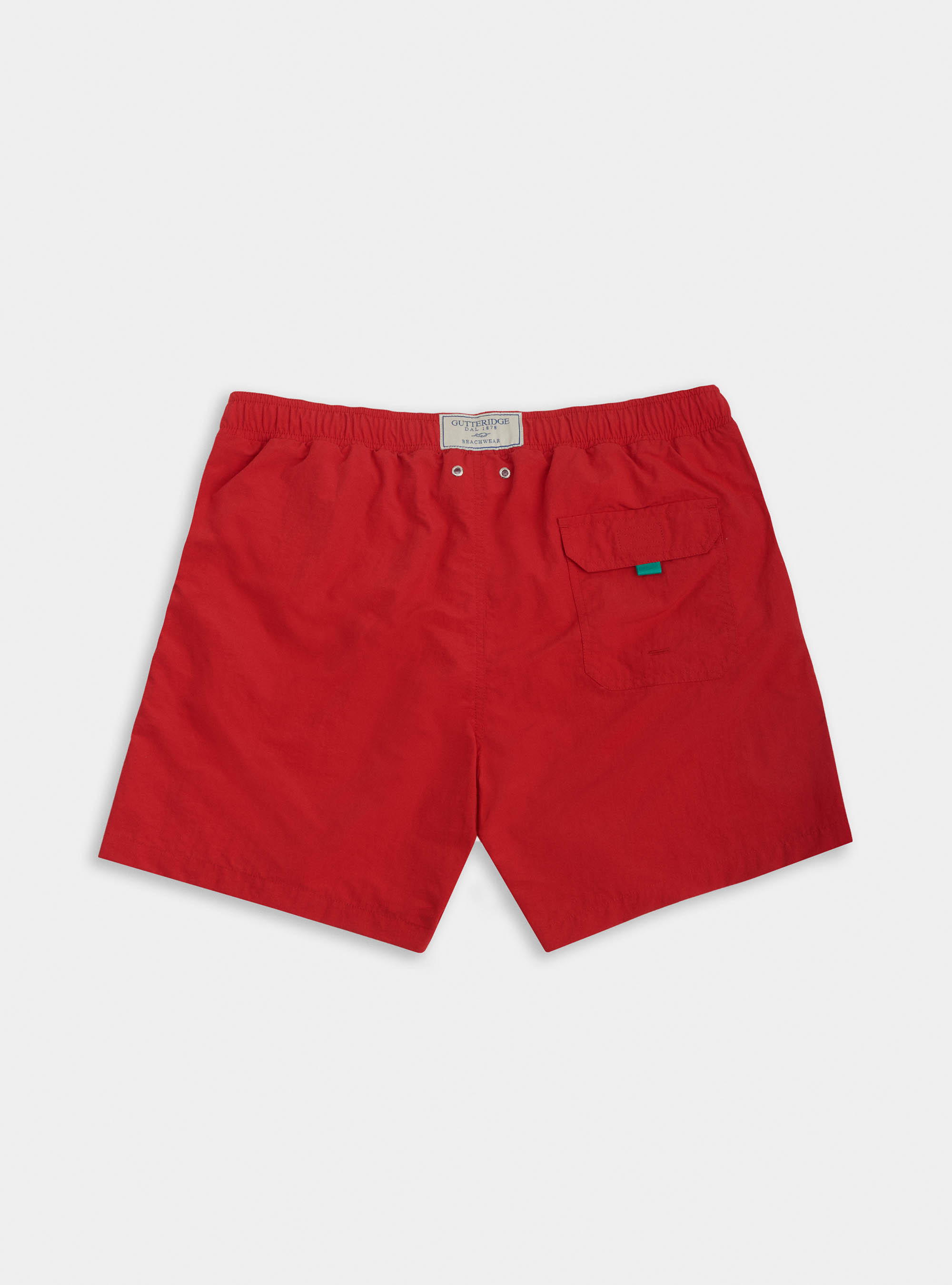 Costume basico con ricamo, ROSSO