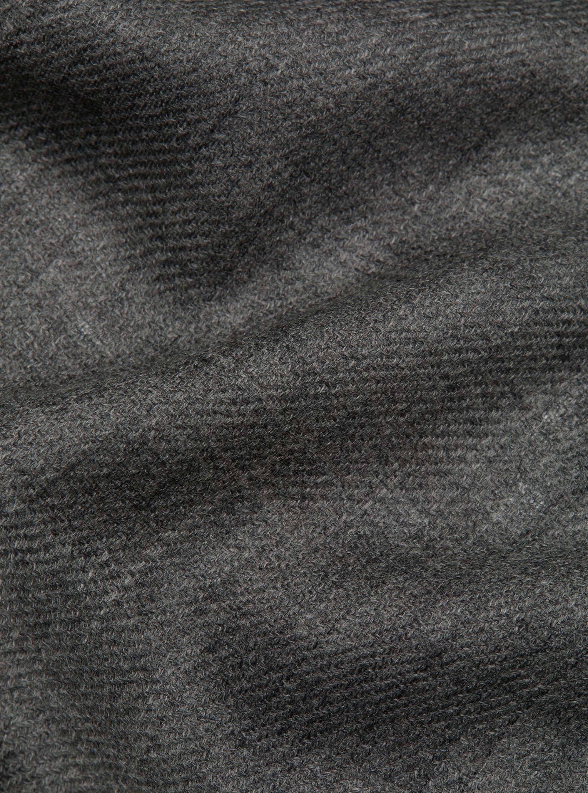 Lightweight embroidered wool scarf, LIGHT GREY MELANGE