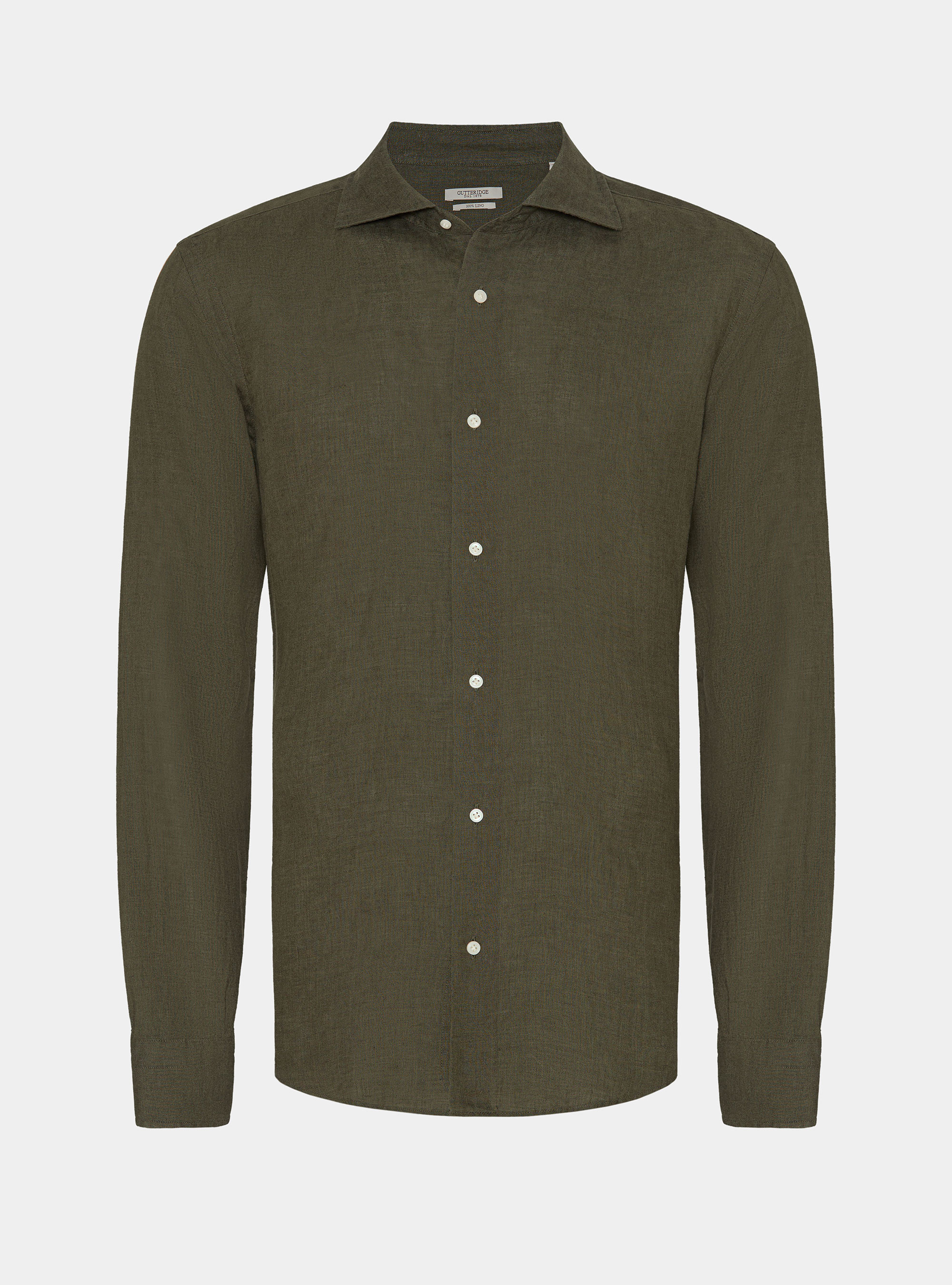 Camisa de lino puro, MILITARE 0609C