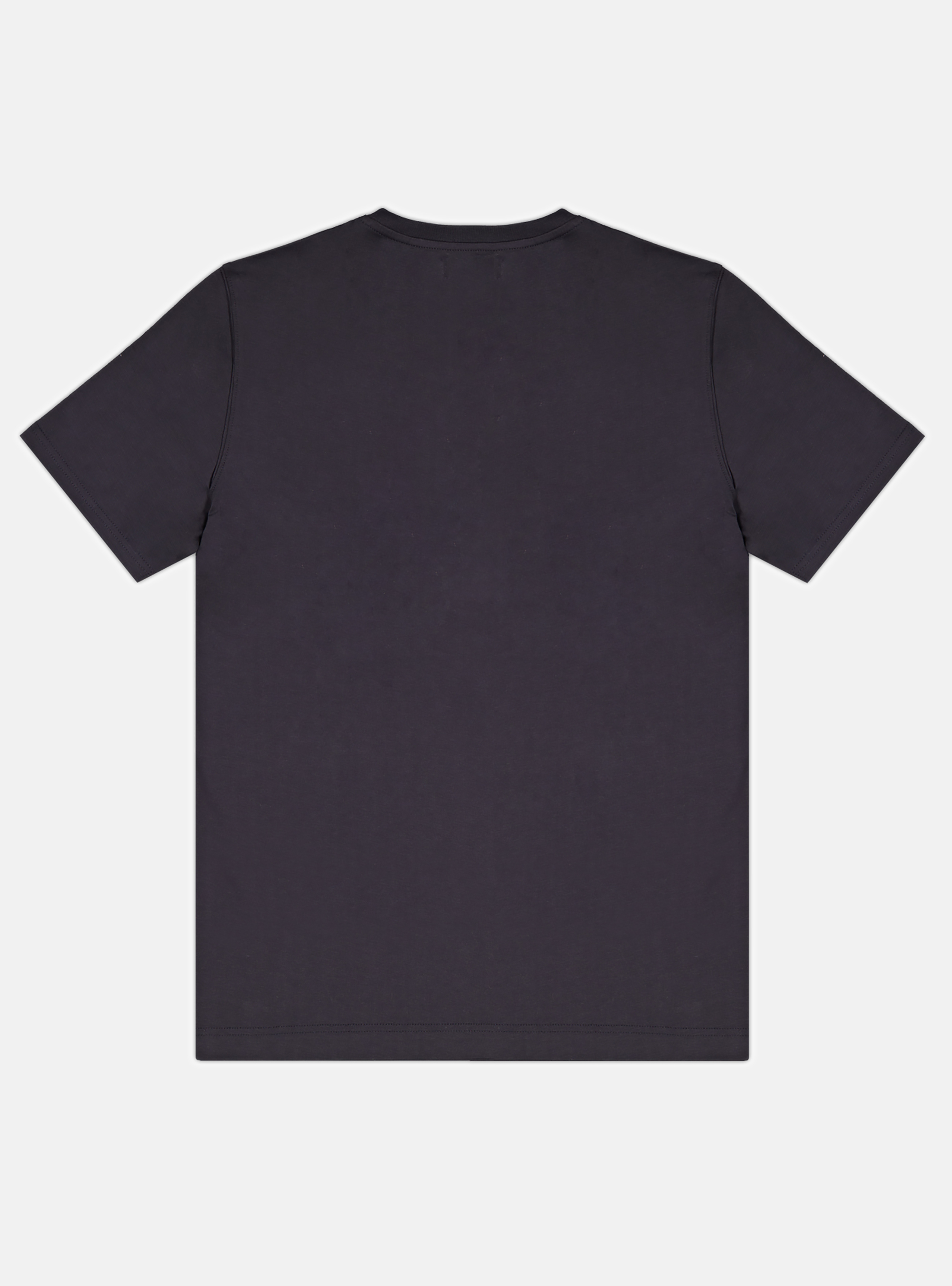 Camiseta de media manga de algod&oacute;n, AZUL MARINO