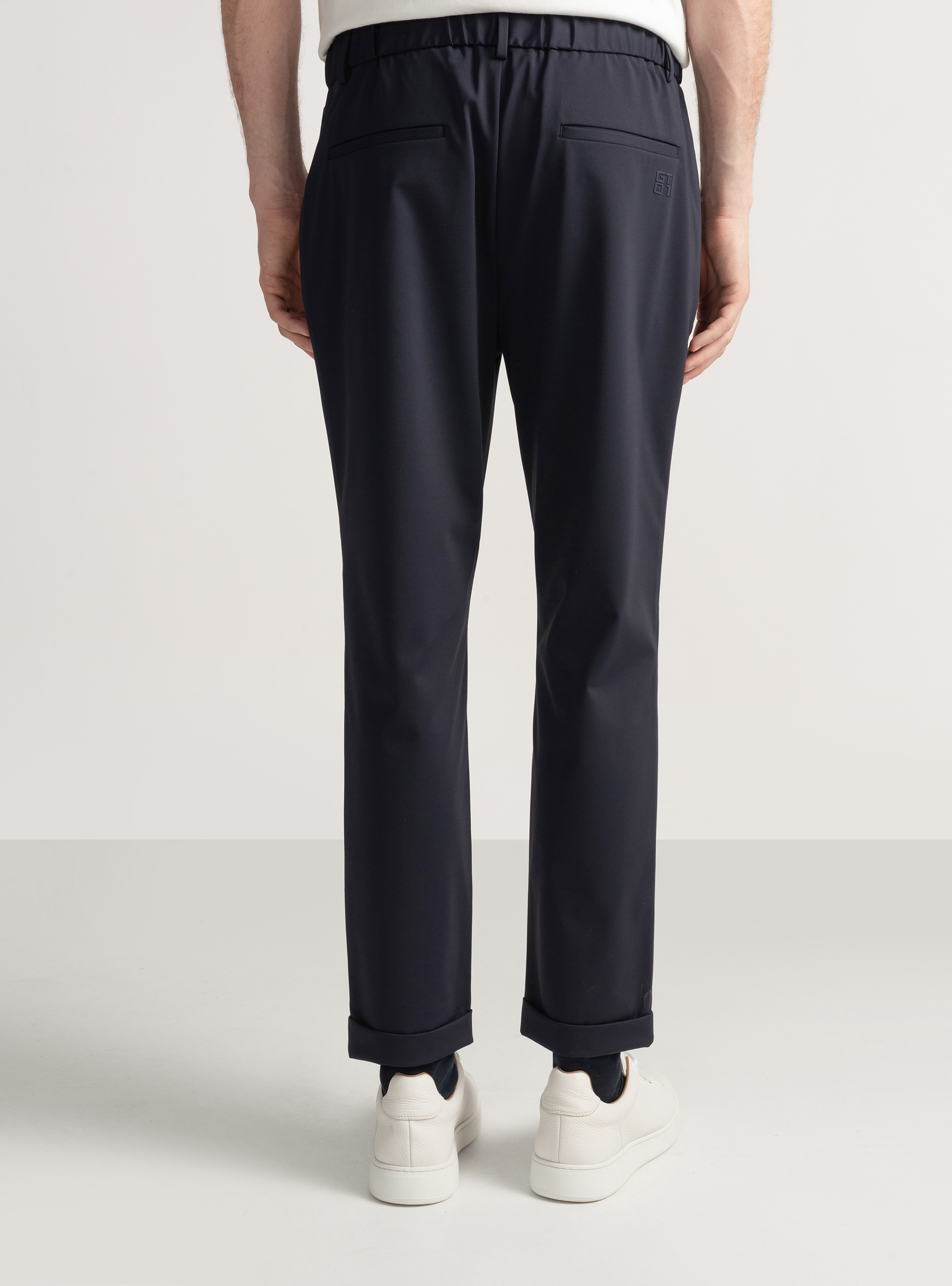 Pantalon GT01 en nylon extensible, BLEU MARINE