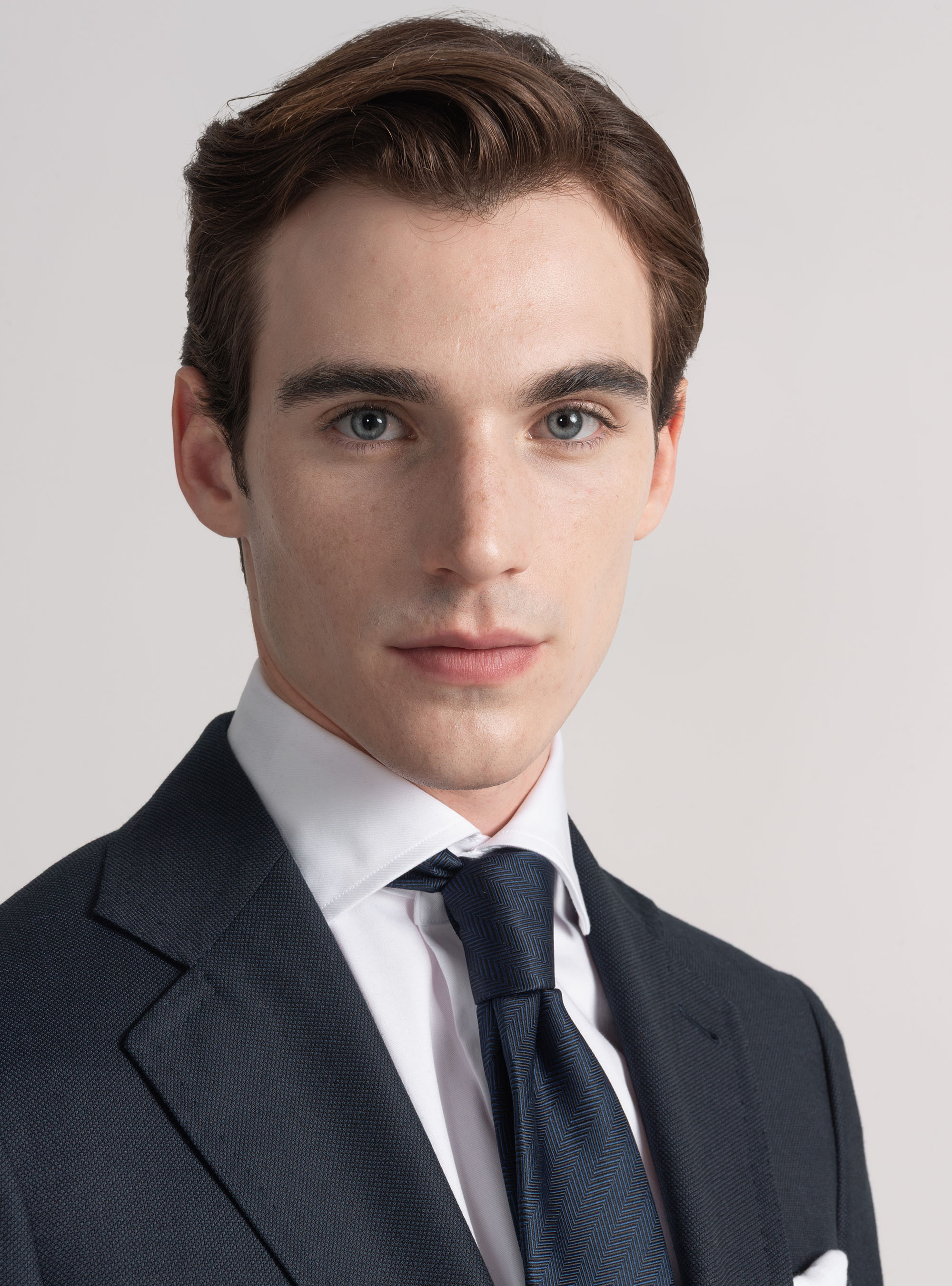 Anzugjacke aus Rebhuhnaugenwolle Vitale Barberis Canonico, NAVY 0218C