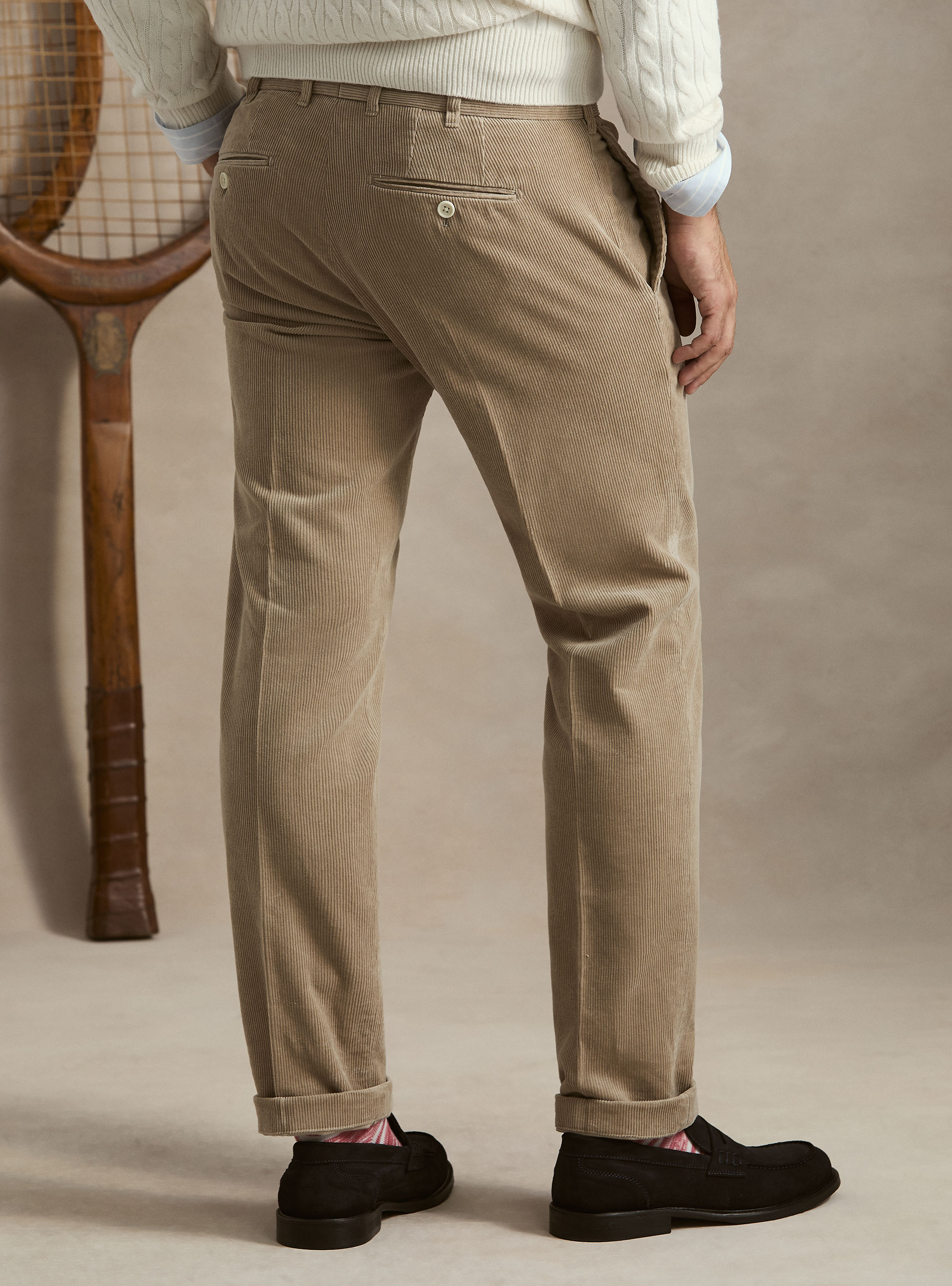 Pantaloni in velluto, SABBIA